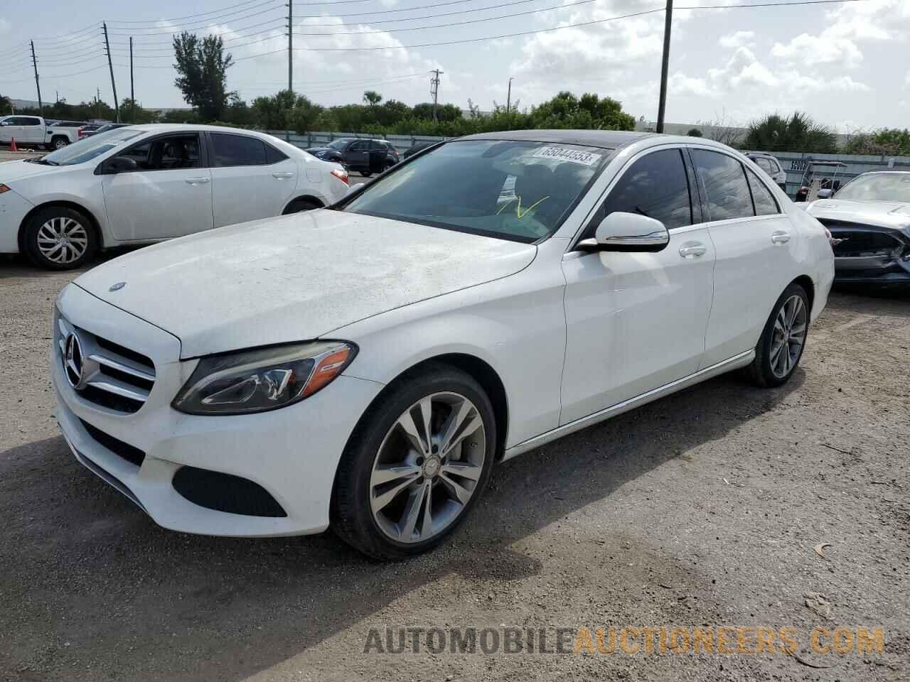 55SWF4KB8FU007950 MERCEDES-BENZ C-CLASS 2015