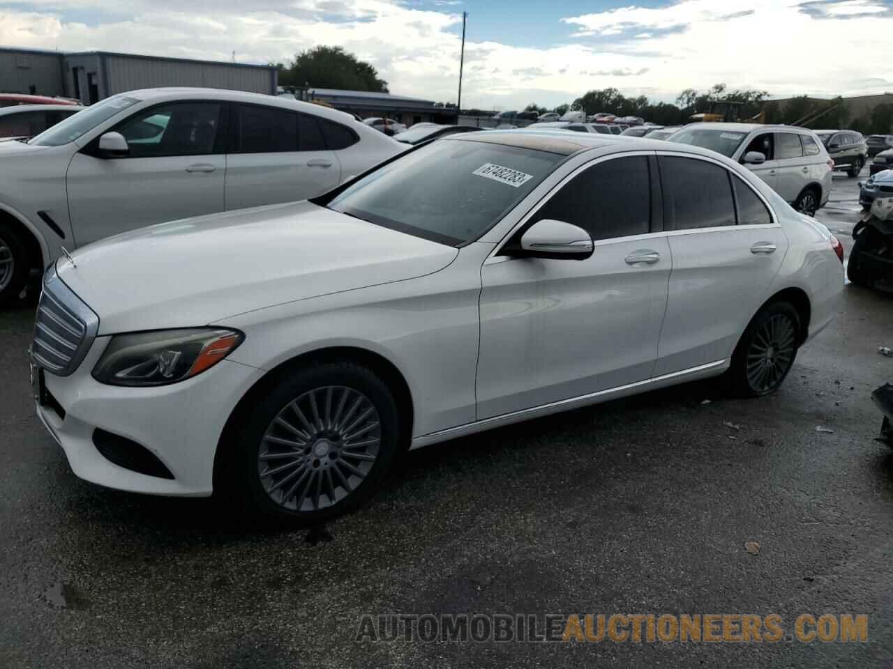 55SWF4KB8FU009181 MERCEDES-BENZ C-CLASS 2015