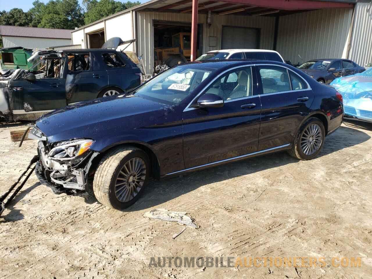 55SWF4KB8FU011173 MERCEDES-BENZ C-CLASS 2015