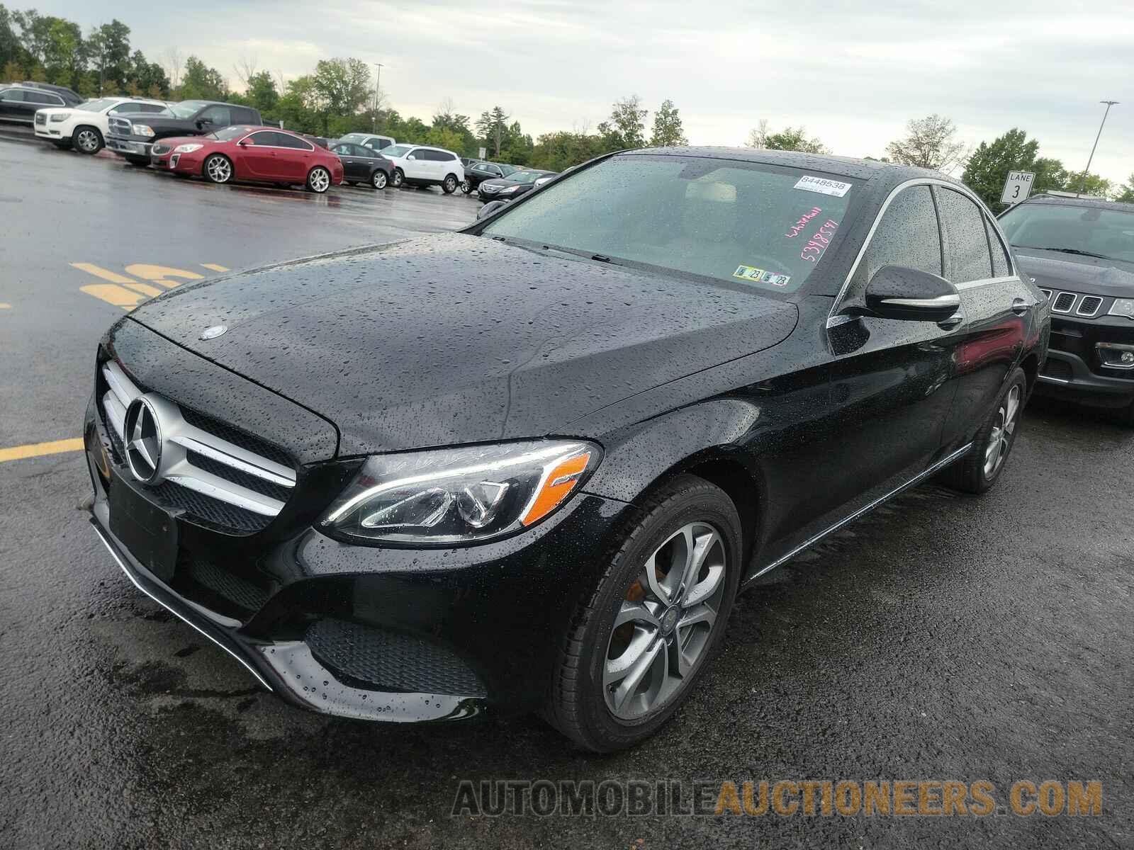 55SWF4KB8FU012307 Mercedes-Benz C-Class 2015