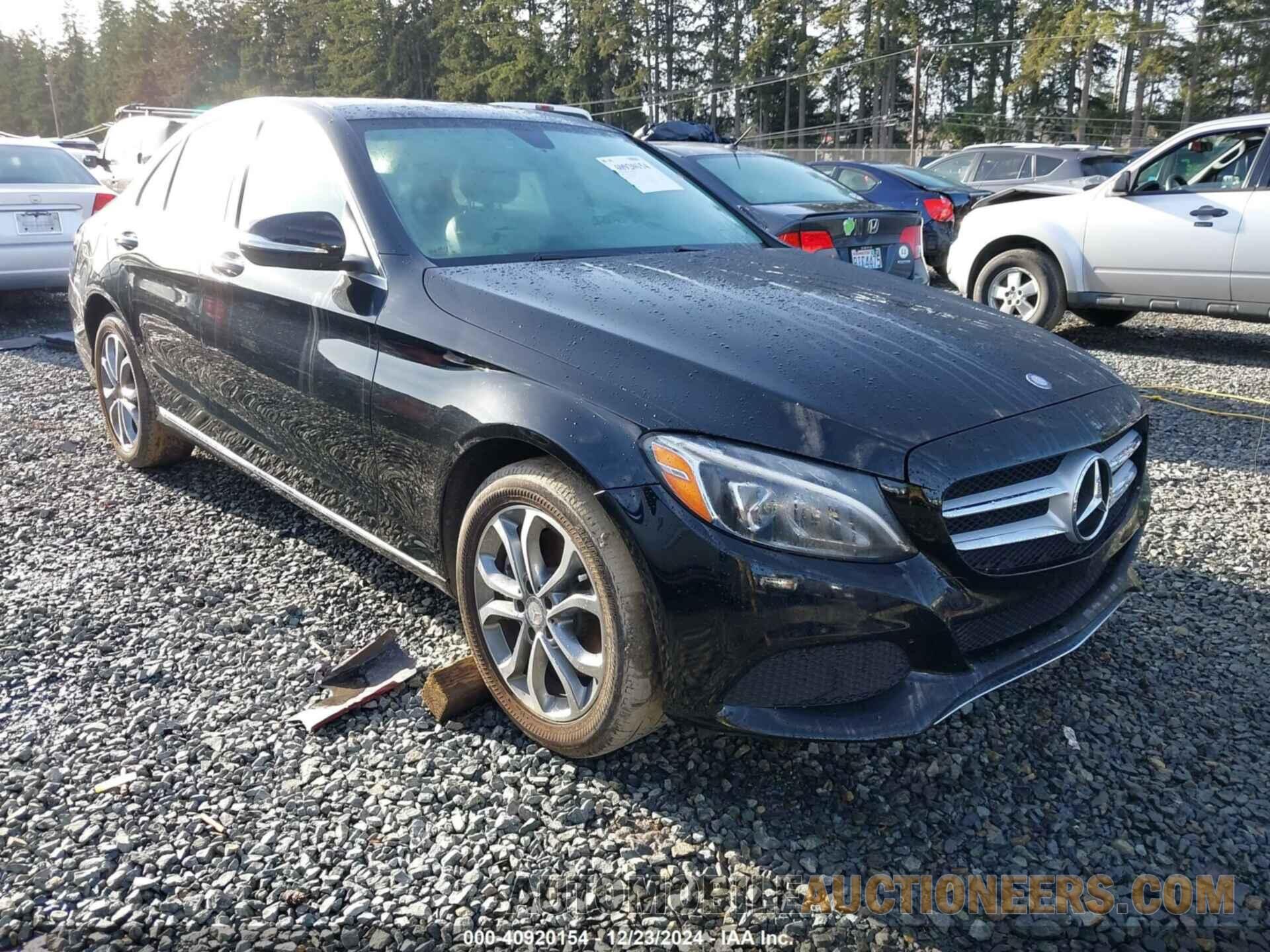 55SWF4KB8FU012310 MERCEDES-BENZ C 300 2015