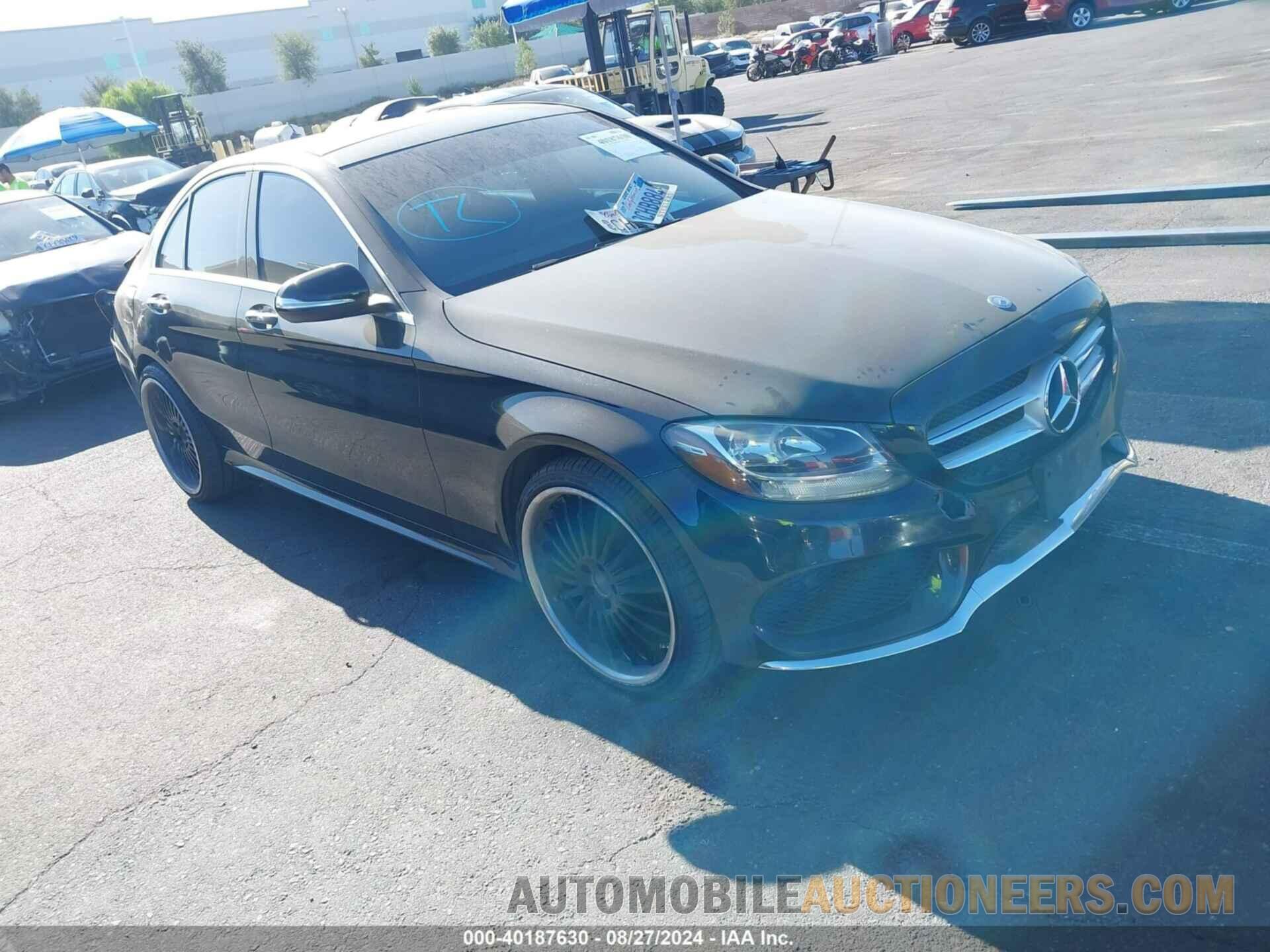 55SWF4KB8FU012579 MERCEDES-BENZ C 2015