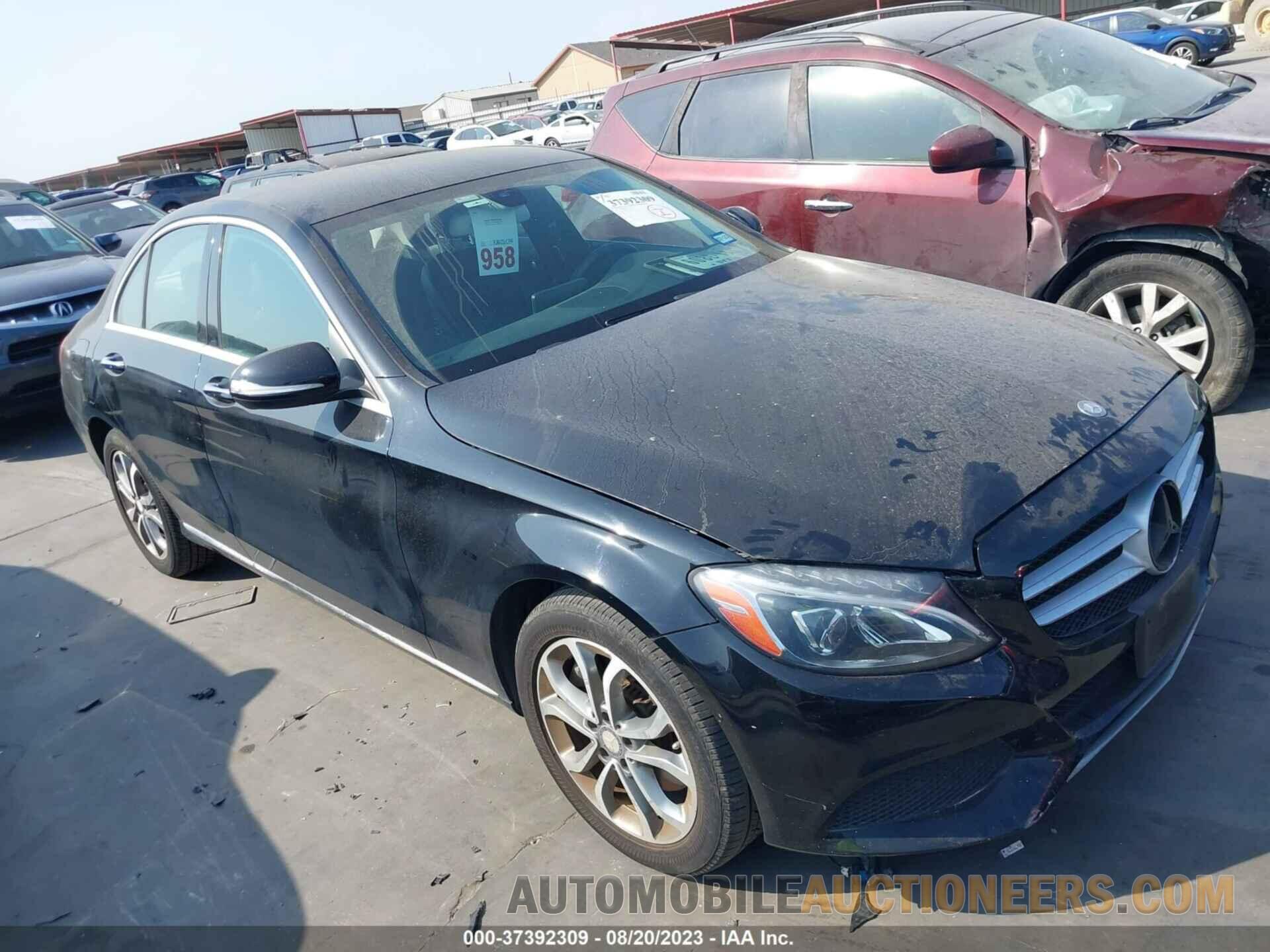 55SWF4KB8FU013084 MERCEDES-BENZ C 2015