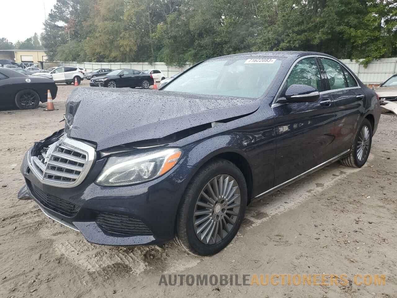 55SWF4KB8FU015658 MERCEDES-BENZ C-CLASS 2015