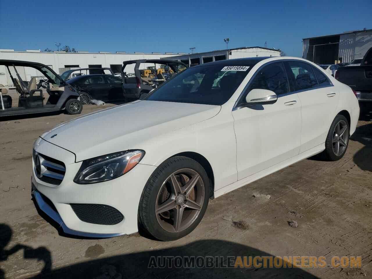 55SWF4KB8FU017538 MERCEDES-BENZ C-CLASS 2015