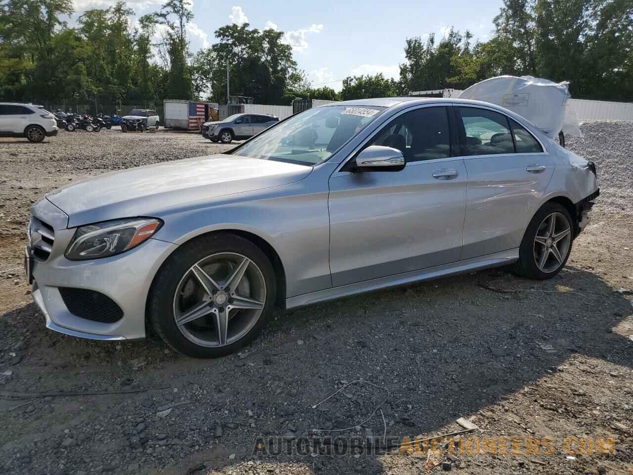 55SWF4KB8FU018401 MERCEDES-BENZ C-CLASS 2015