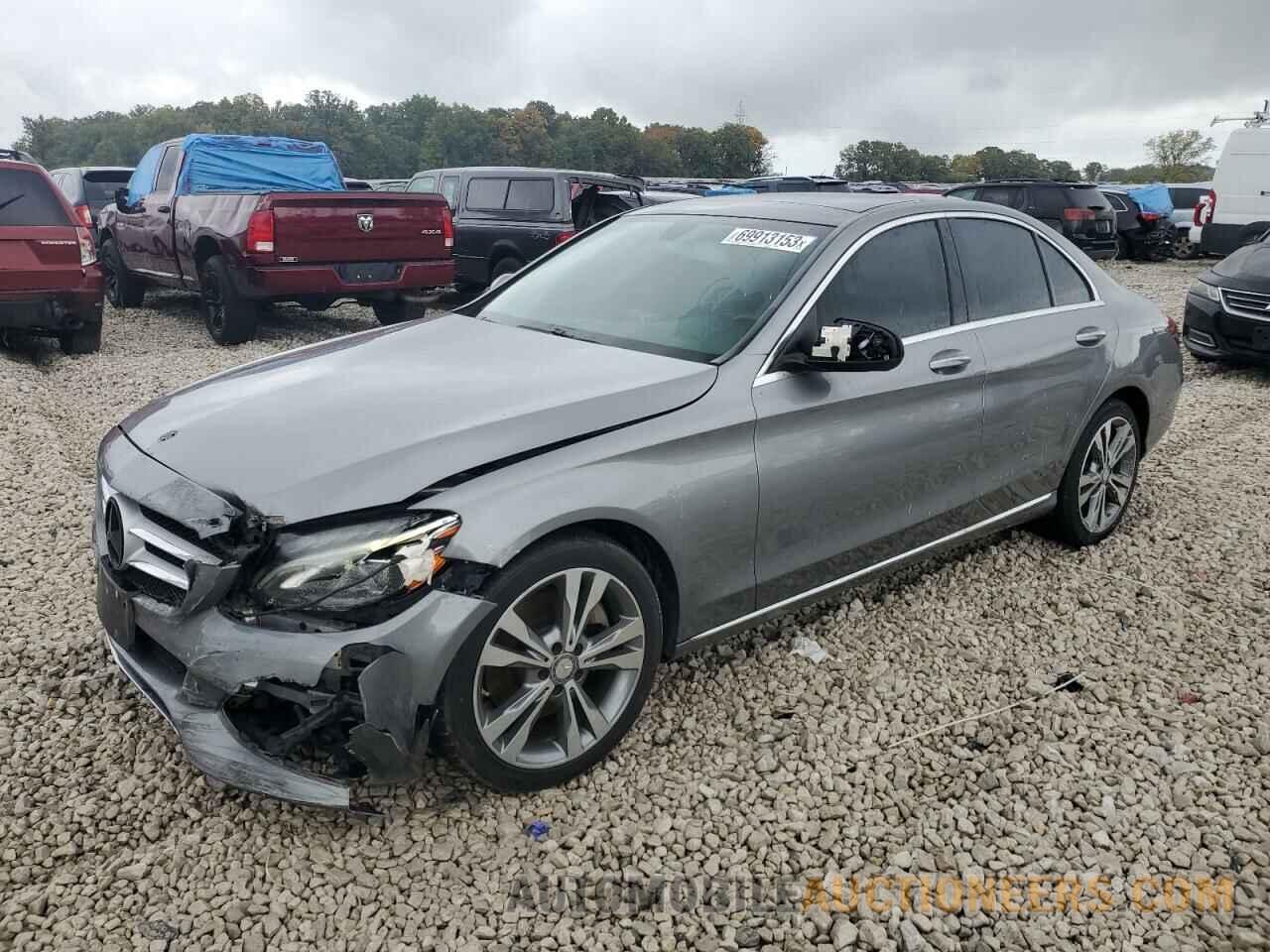 55SWF4KB8FU018480 MERCEDES-BENZ C-CLASS 2015