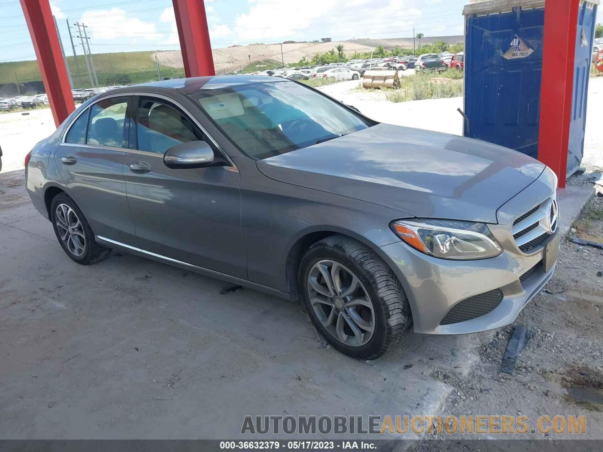 55SWF4KB8FU019788 MERCEDES-BENZ C-CLASS 2015