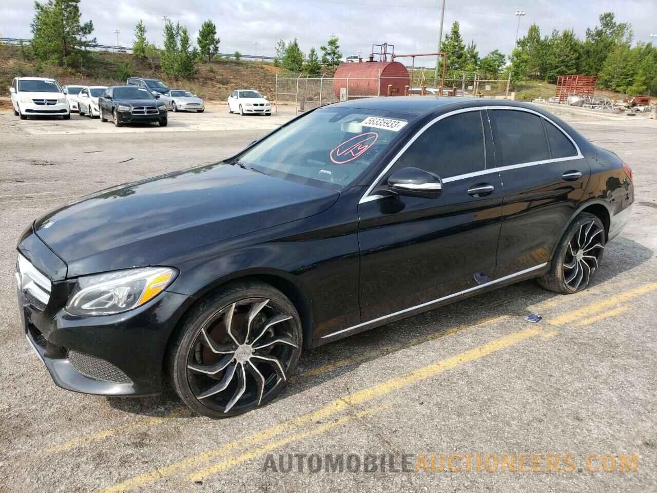 55SWF4KB8FU021203 MERCEDES-BENZ C-CLASS 2015