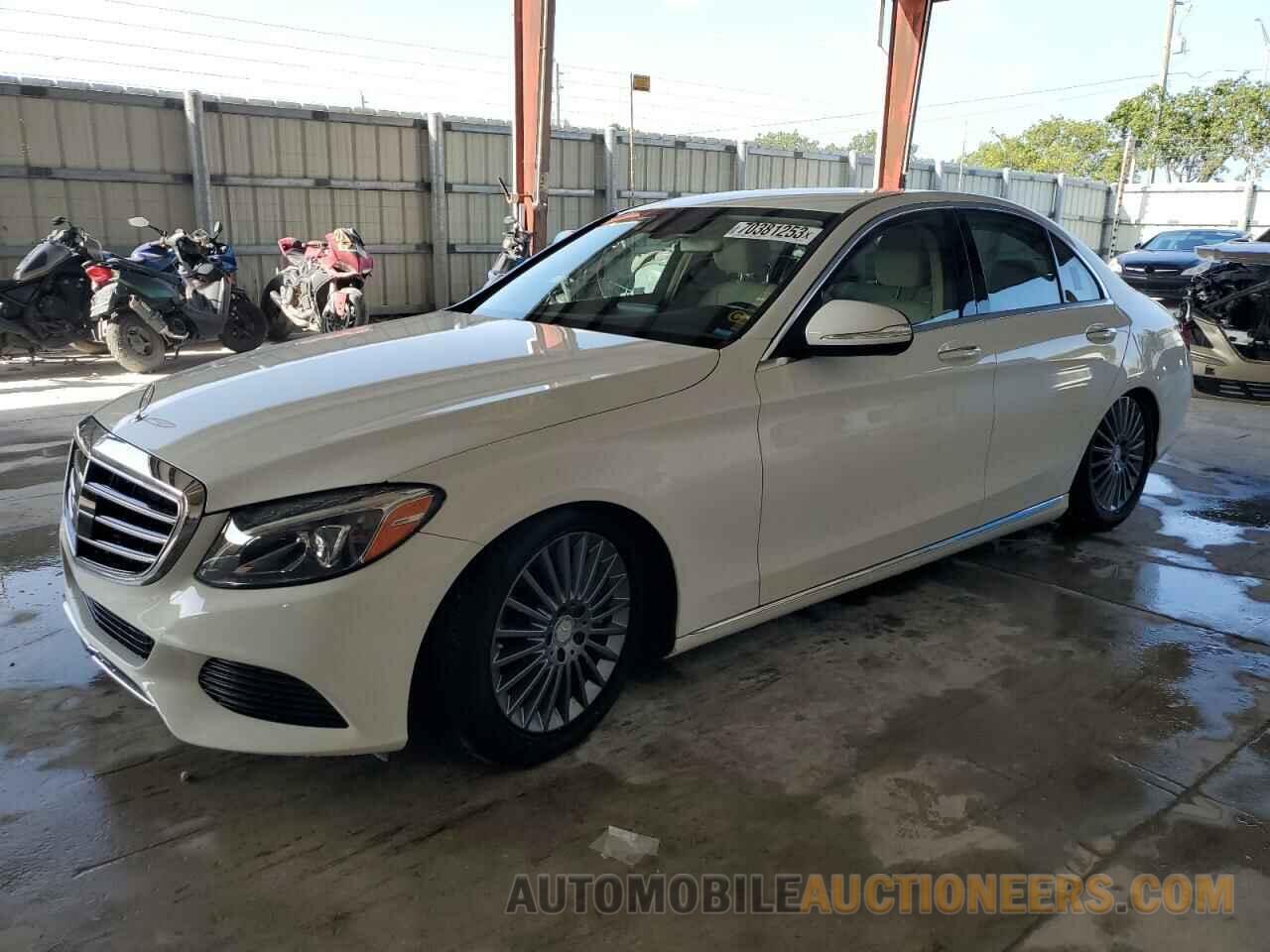 55SWF4KB8FU021556 MERCEDES-BENZ C-CLASS 2015