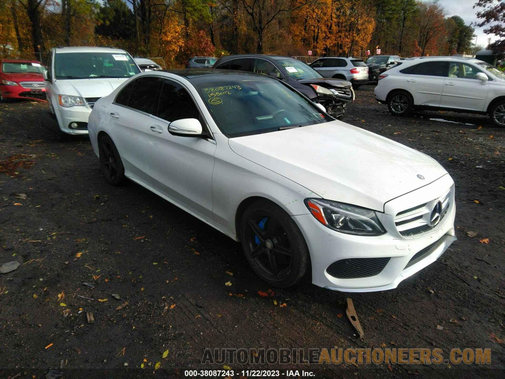 55SWF4KB8FU022223 MERCEDES-BENZ C 300 2015