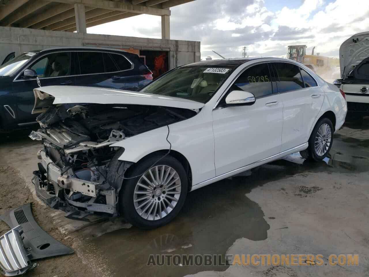 55SWF4KB8FU024828 MERCEDES-BENZ C-CLASS 2015