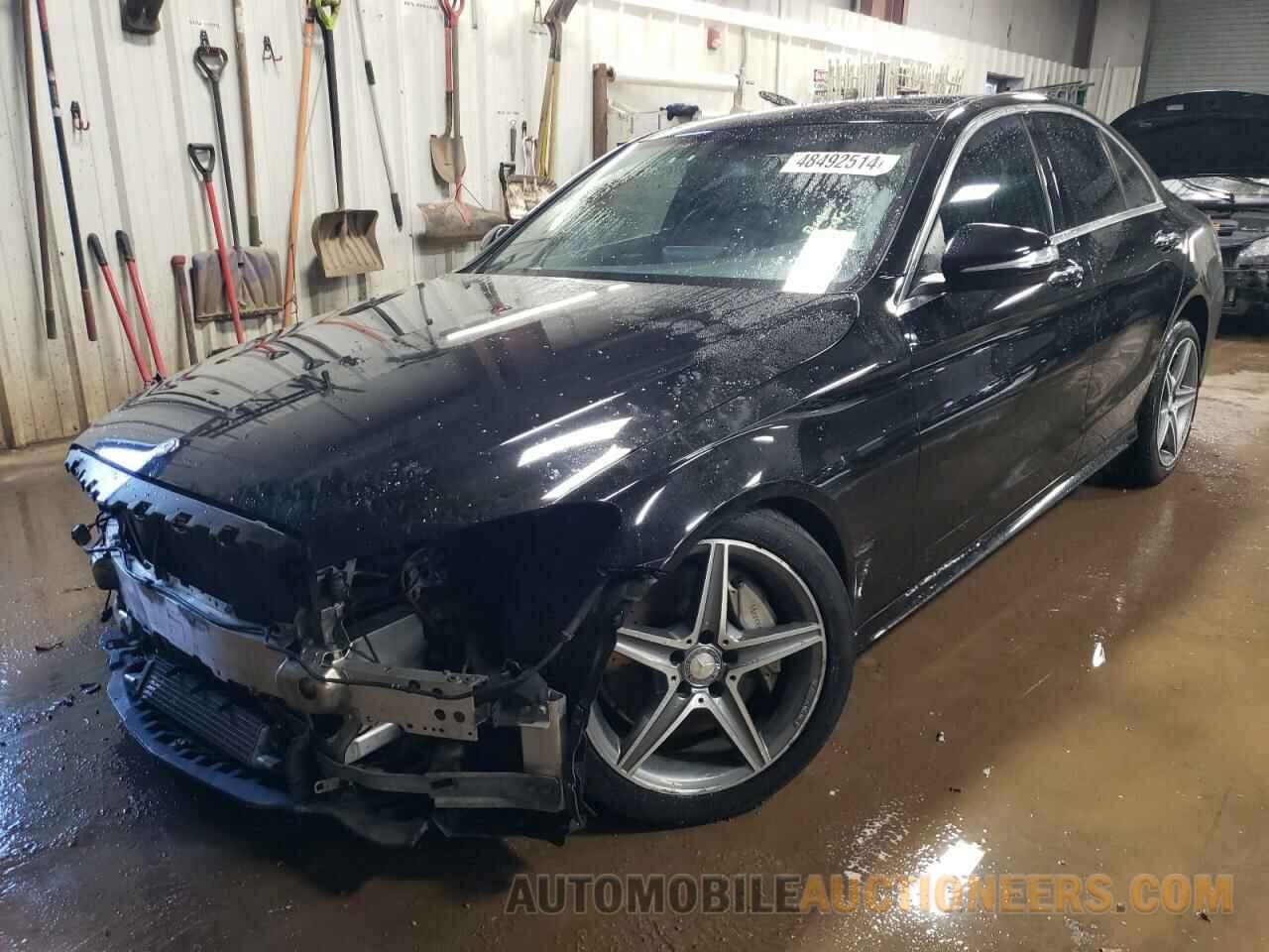 55SWF4KB8FU025039 MERCEDES-BENZ C-CLASS 2015