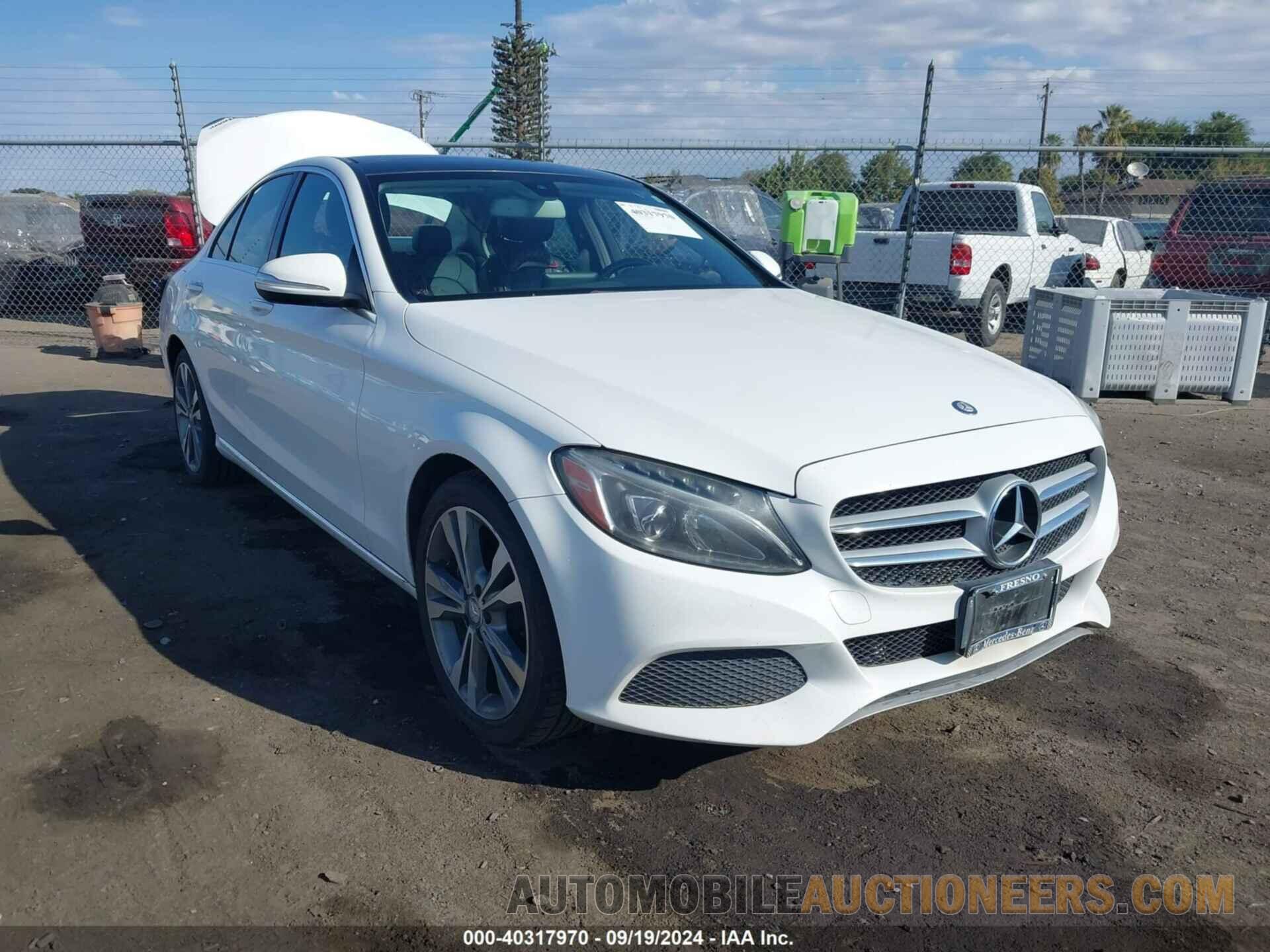 55SWF4KB8FU025090 MERCEDES-BENZ C 300 2015