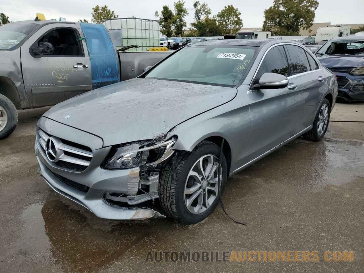 55SWF4KB8FU026482 MERCEDES-BENZ C-CLASS 2015