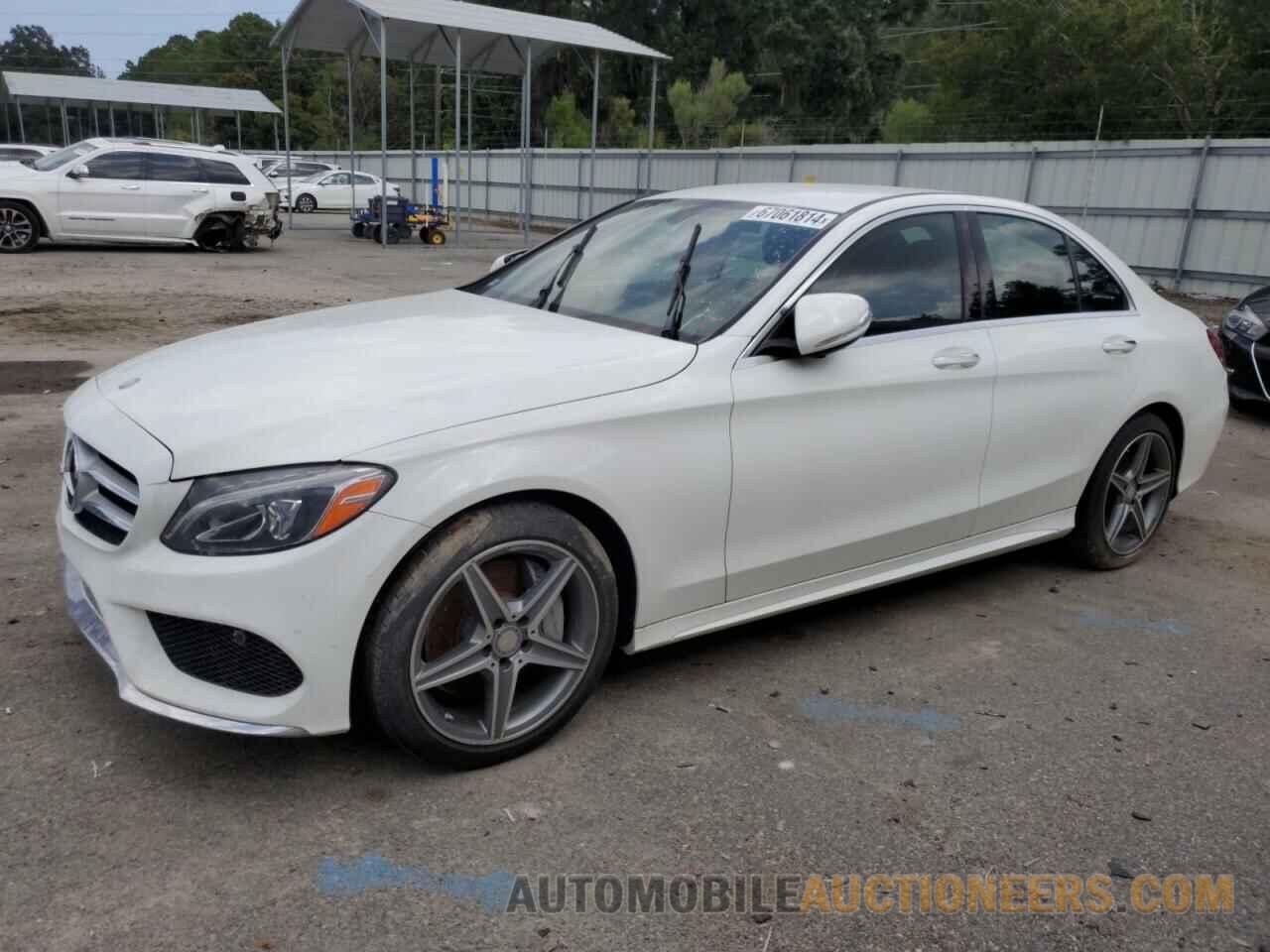 55SWF4KB8FU026644 MERCEDES-BENZ C-CLASS 2015