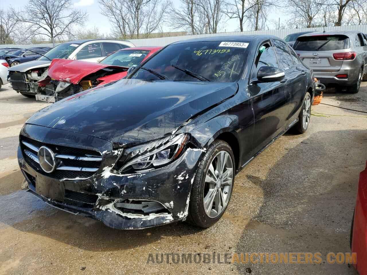 55SWF4KB8FU028667 MERCEDES-BENZ C-CLASS 2015