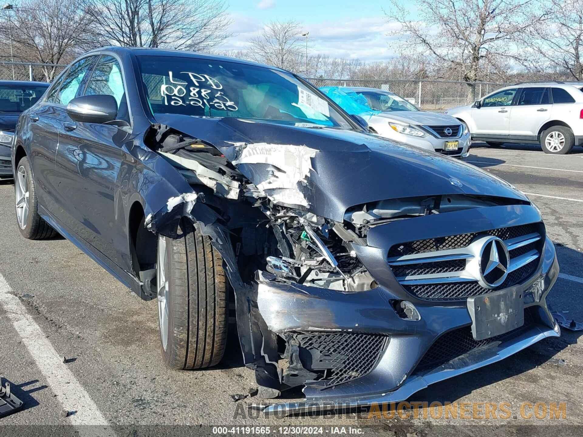 55SWF4KB8FU030709 MERCEDES-BENZ C 300 2015