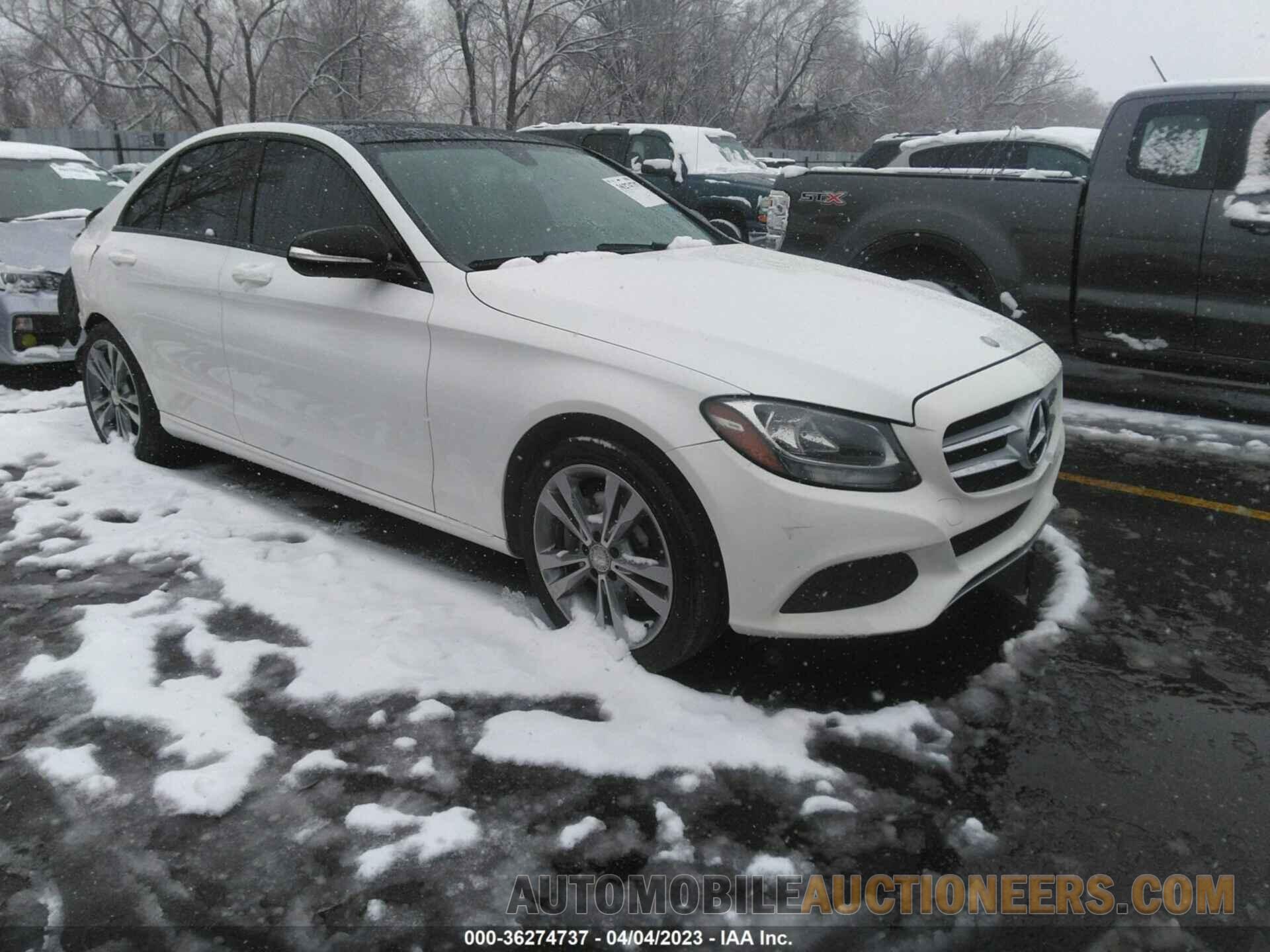 55SWF4KB8FU032315 MERCEDES-BENZ C-CLASS 2015