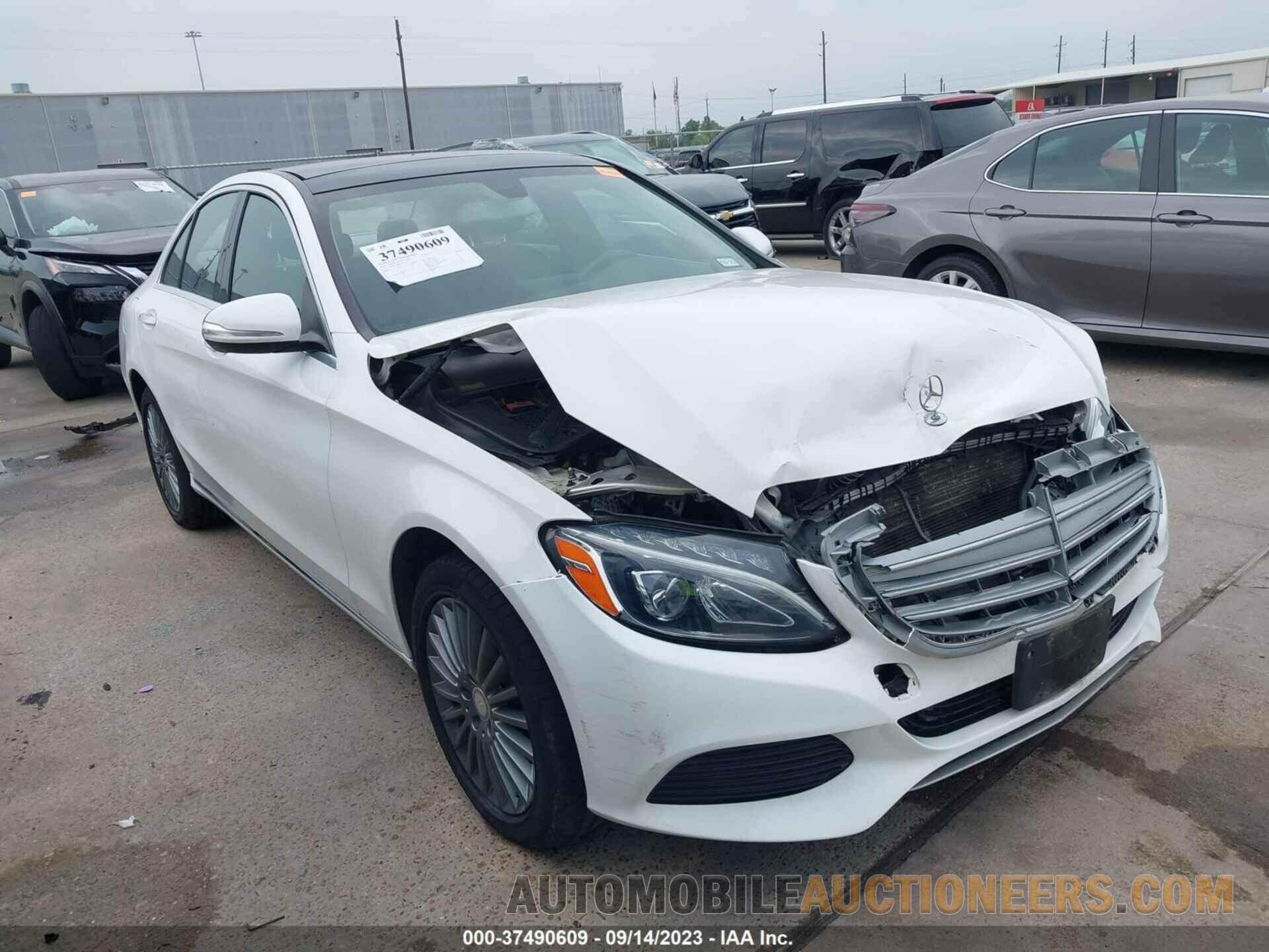 55SWF4KB8FU033061 MERCEDES-BENZ C-CLASS 2015