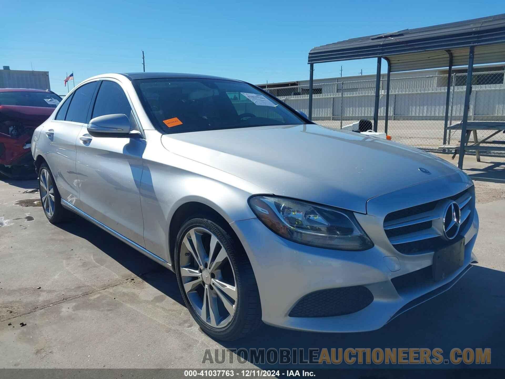 55SWF4KB8FU034839 MERCEDES-BENZ C 300 2015