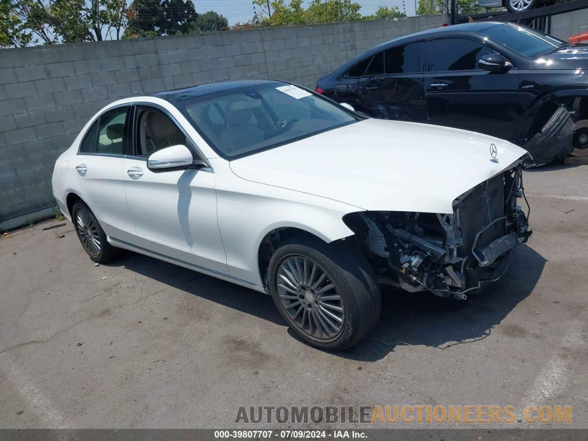 55SWF4KB8FU035666 MERCEDES-BENZ C 300 2015