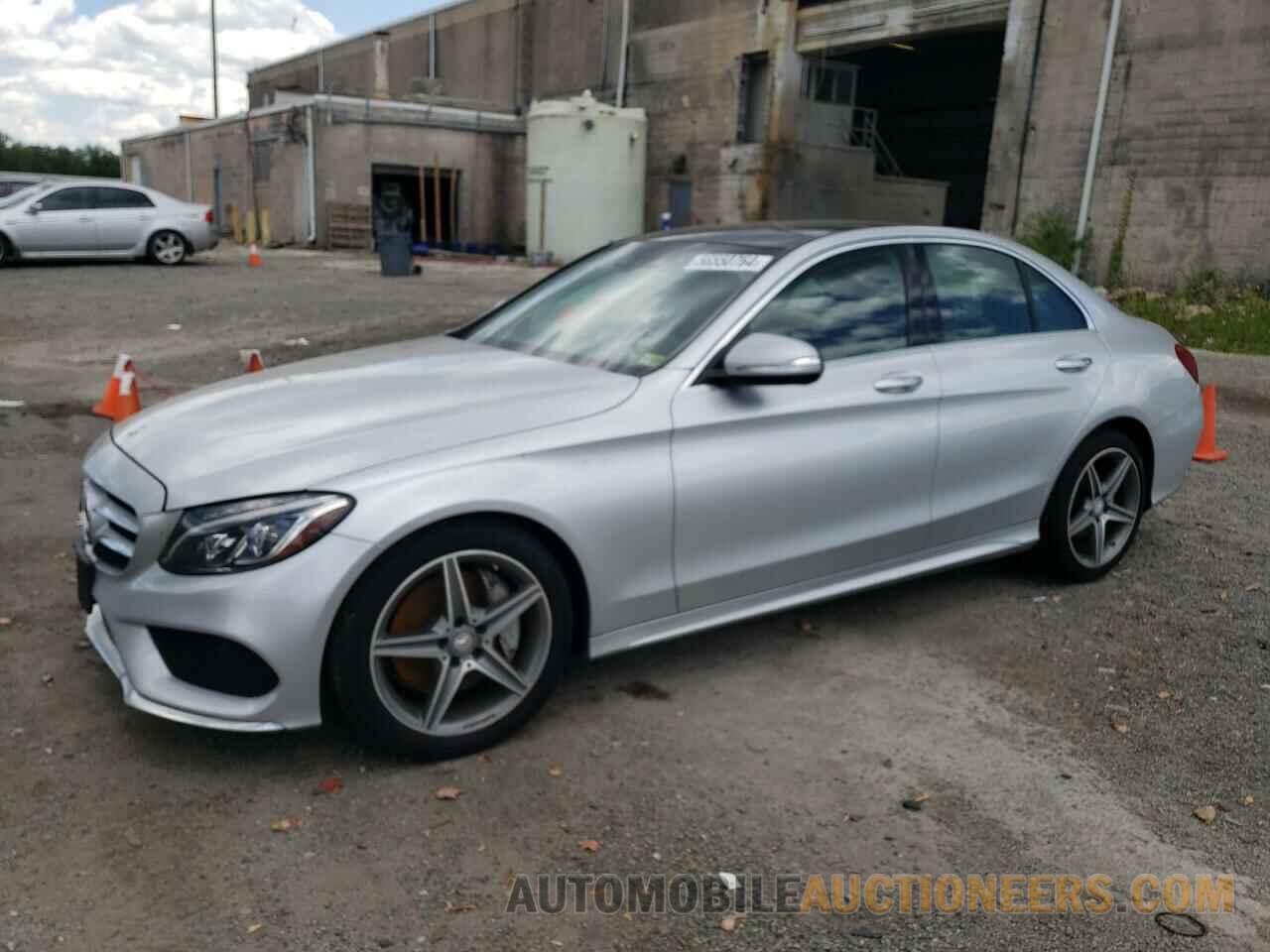 55SWF4KB8FU035697 MERCEDES-BENZ C-CLASS 2015