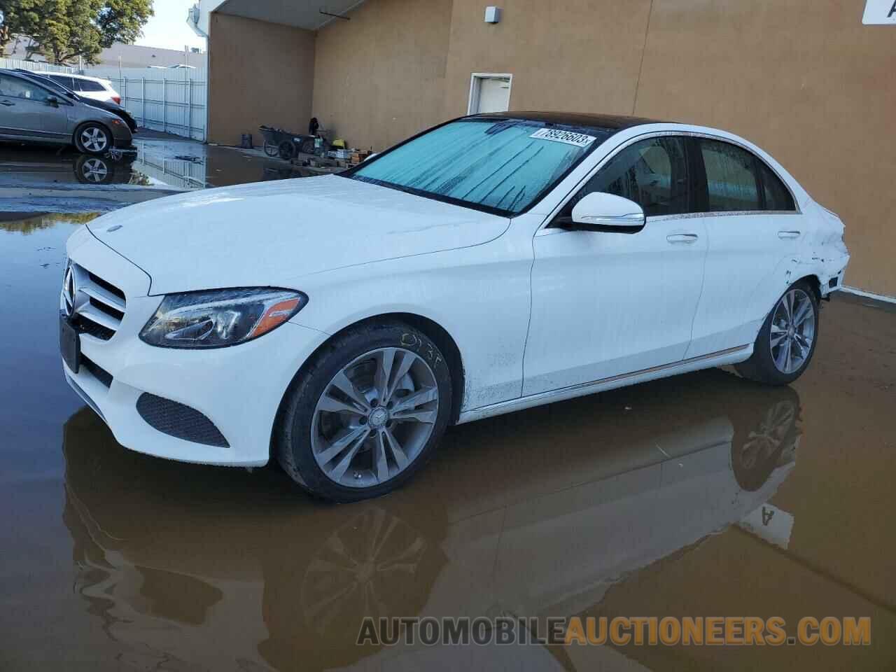 55SWF4KB8FU036400 MERCEDES-BENZ C-CLASS 2015