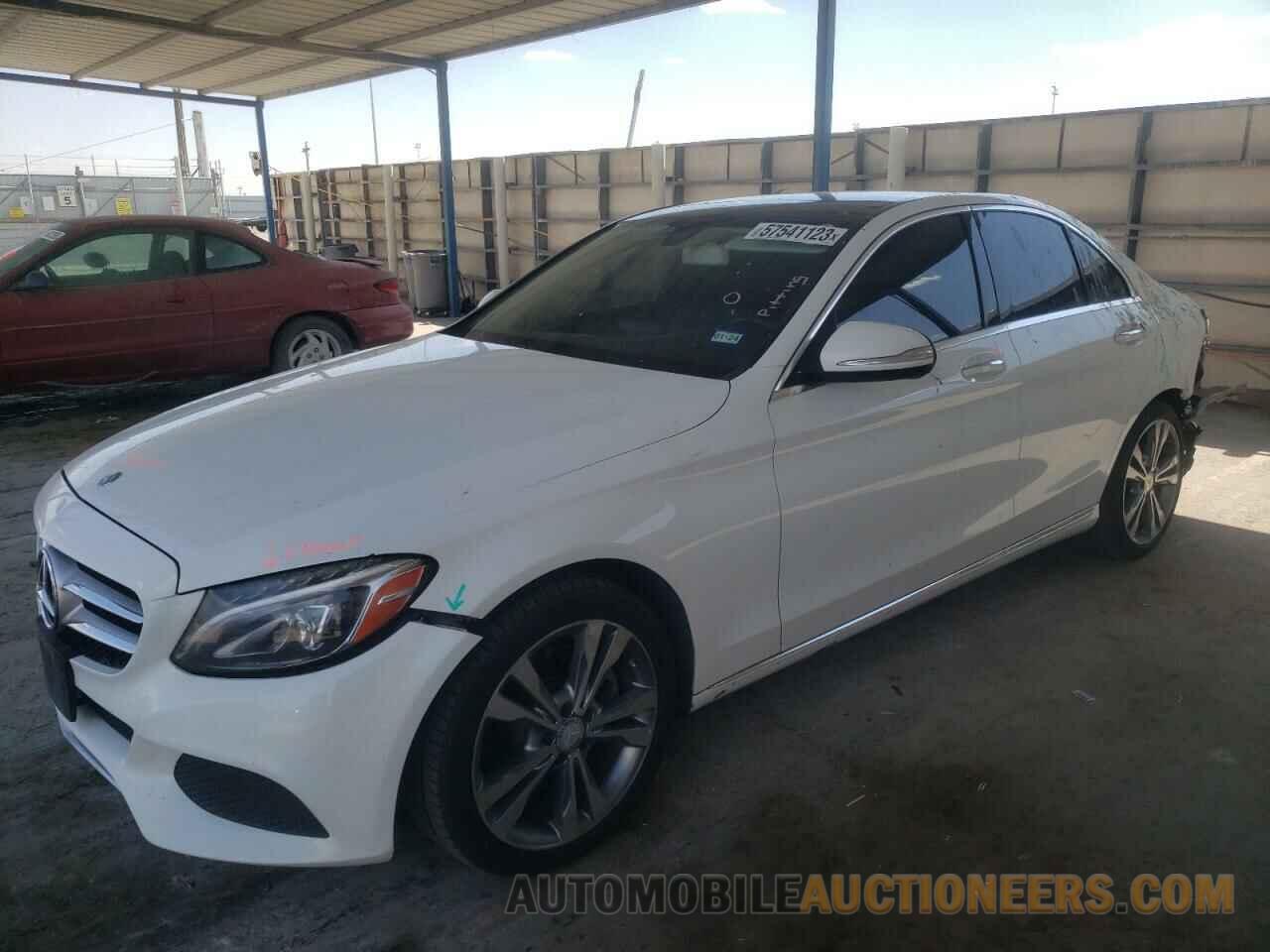 55SWF4KB8FU036641 MERCEDES-BENZ C-CLASS 2015