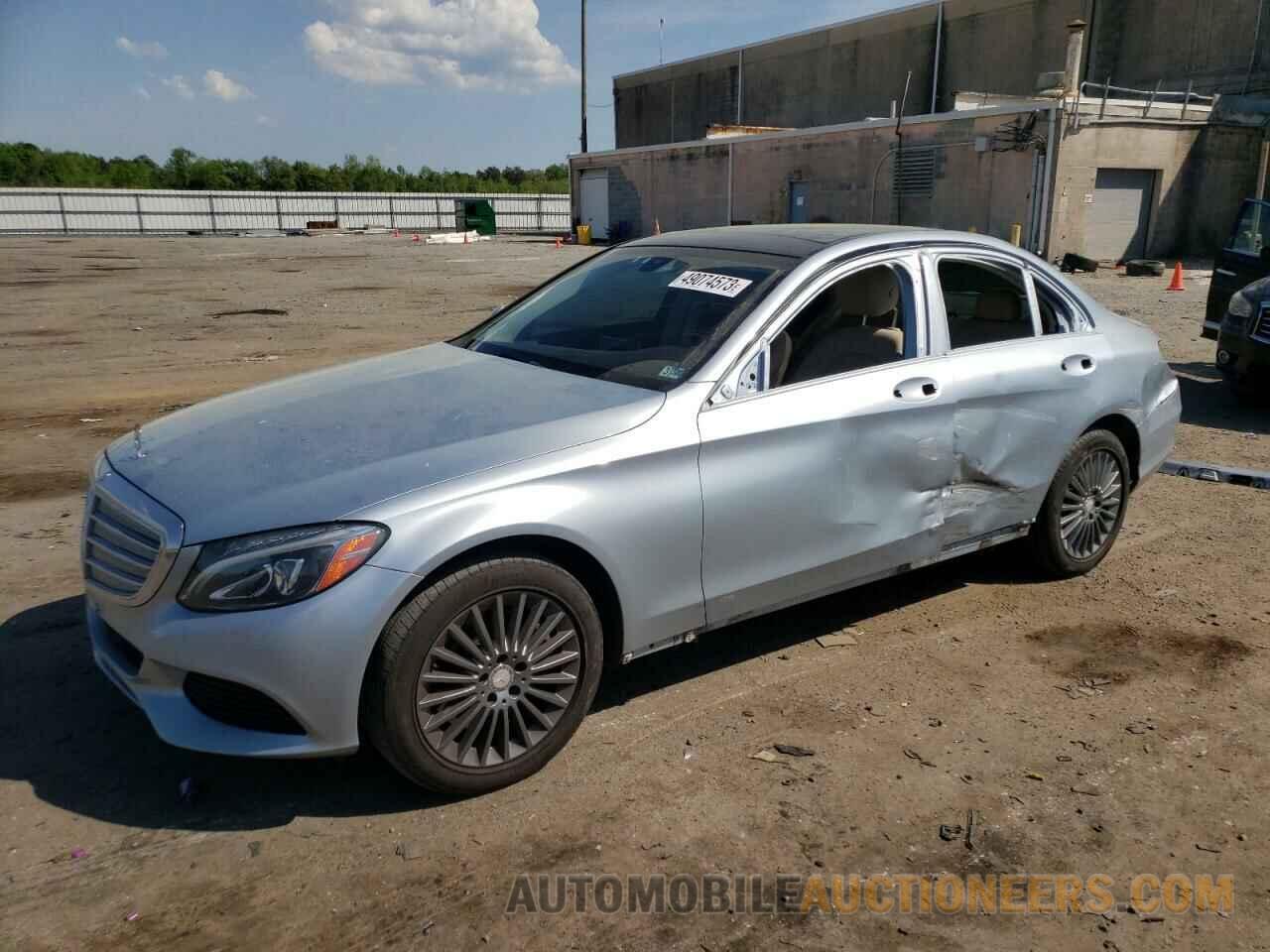 55SWF4KB8FU037126 MERCEDES-BENZ C-CLASS 2015