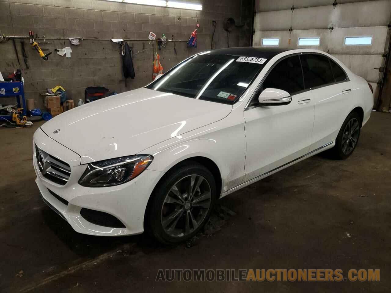 55SWF4KB8FU038373 MERCEDES-BENZ C-CLASS 2015