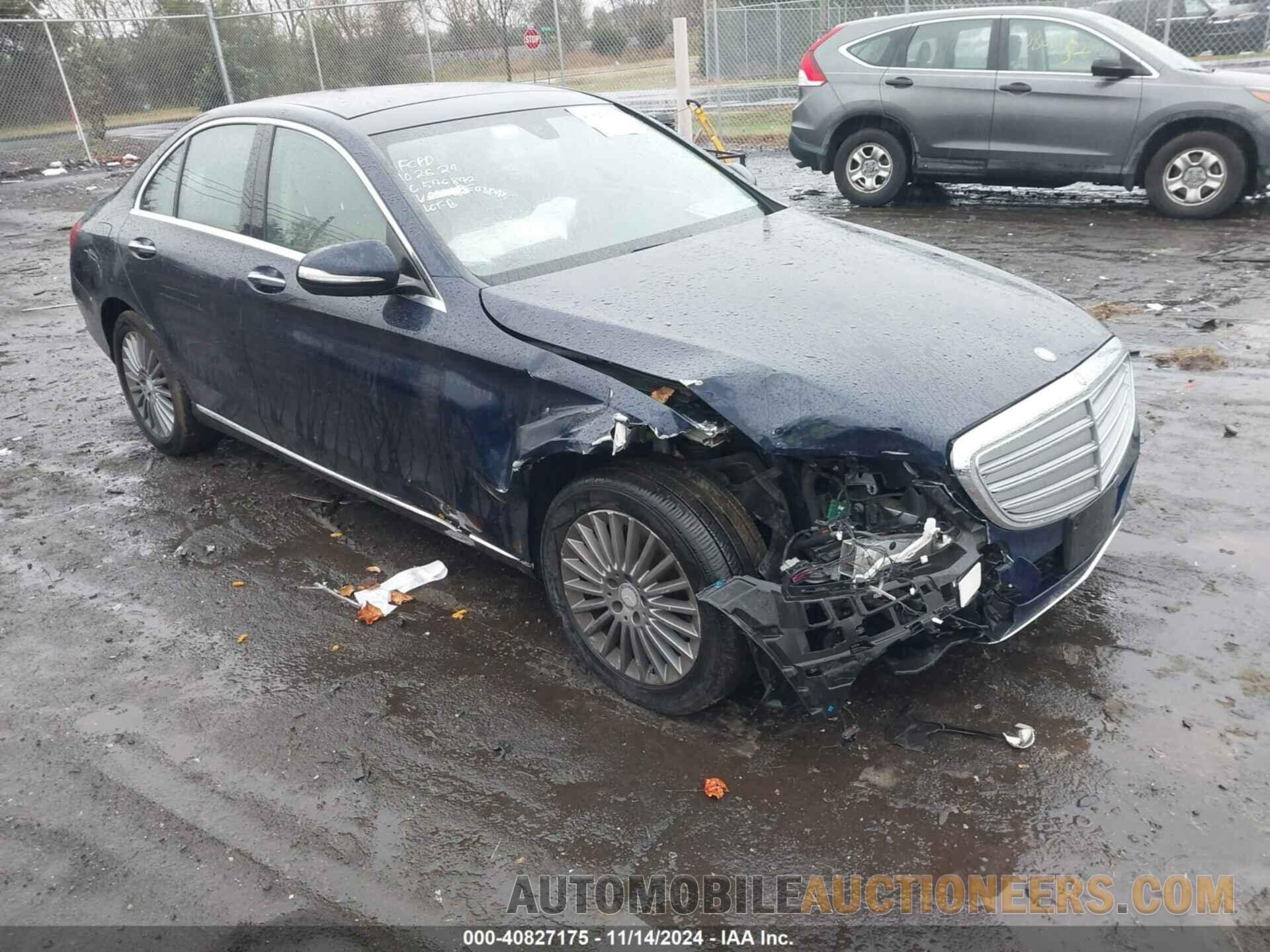 55SWF4KB8FU038485 MERCEDES-BENZ C 300 2015