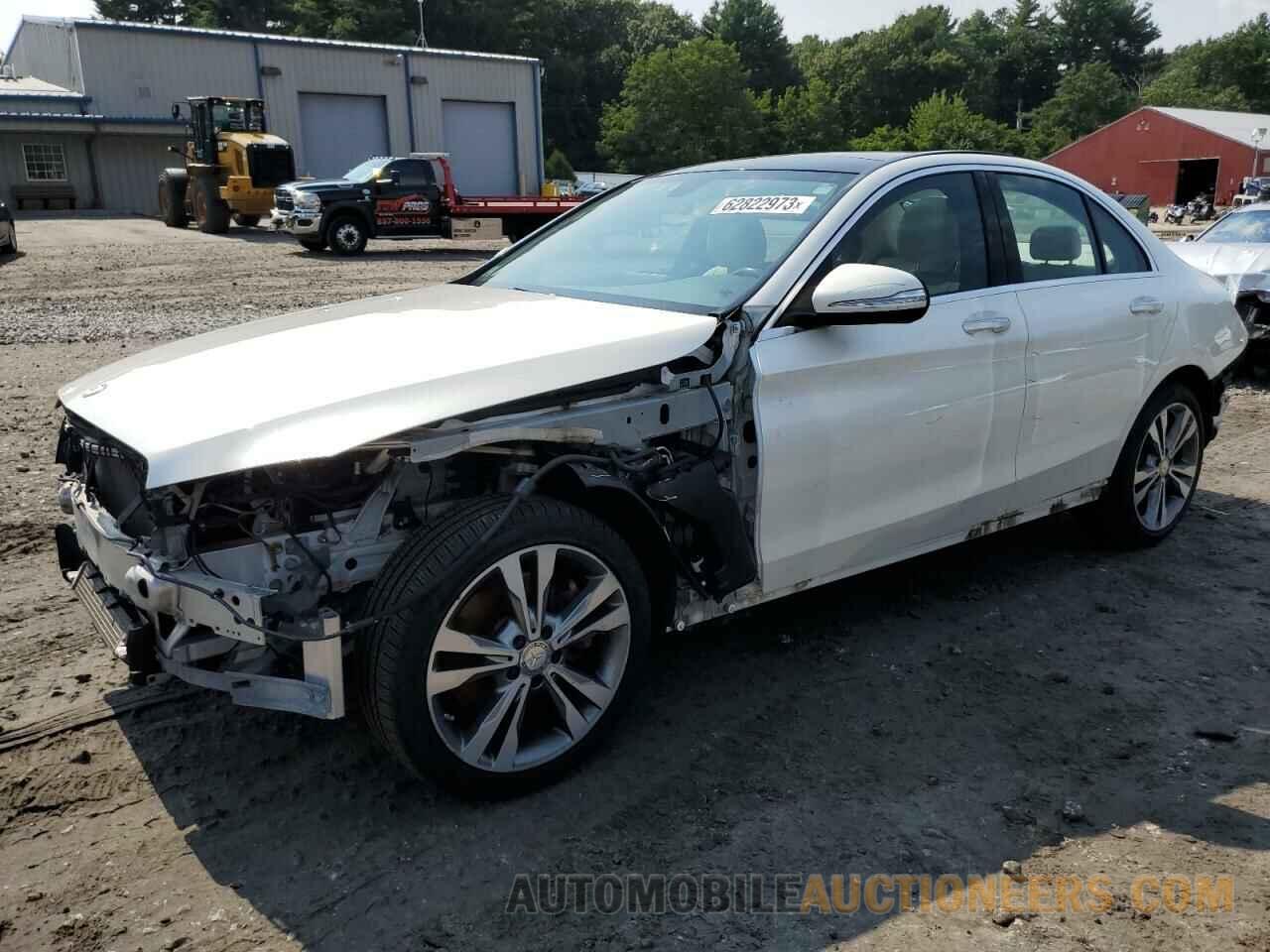 55SWF4KB8FU039409 MERCEDES-BENZ C-CLASS 2015