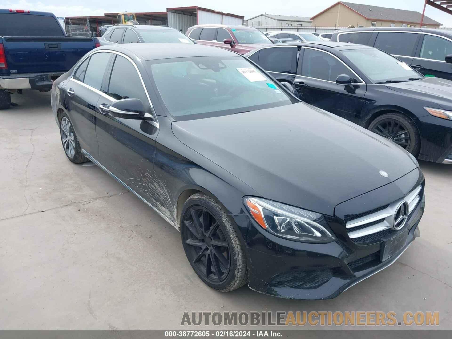 55SWF4KB8FU039832 MERCEDES-BENZ C 300 2015