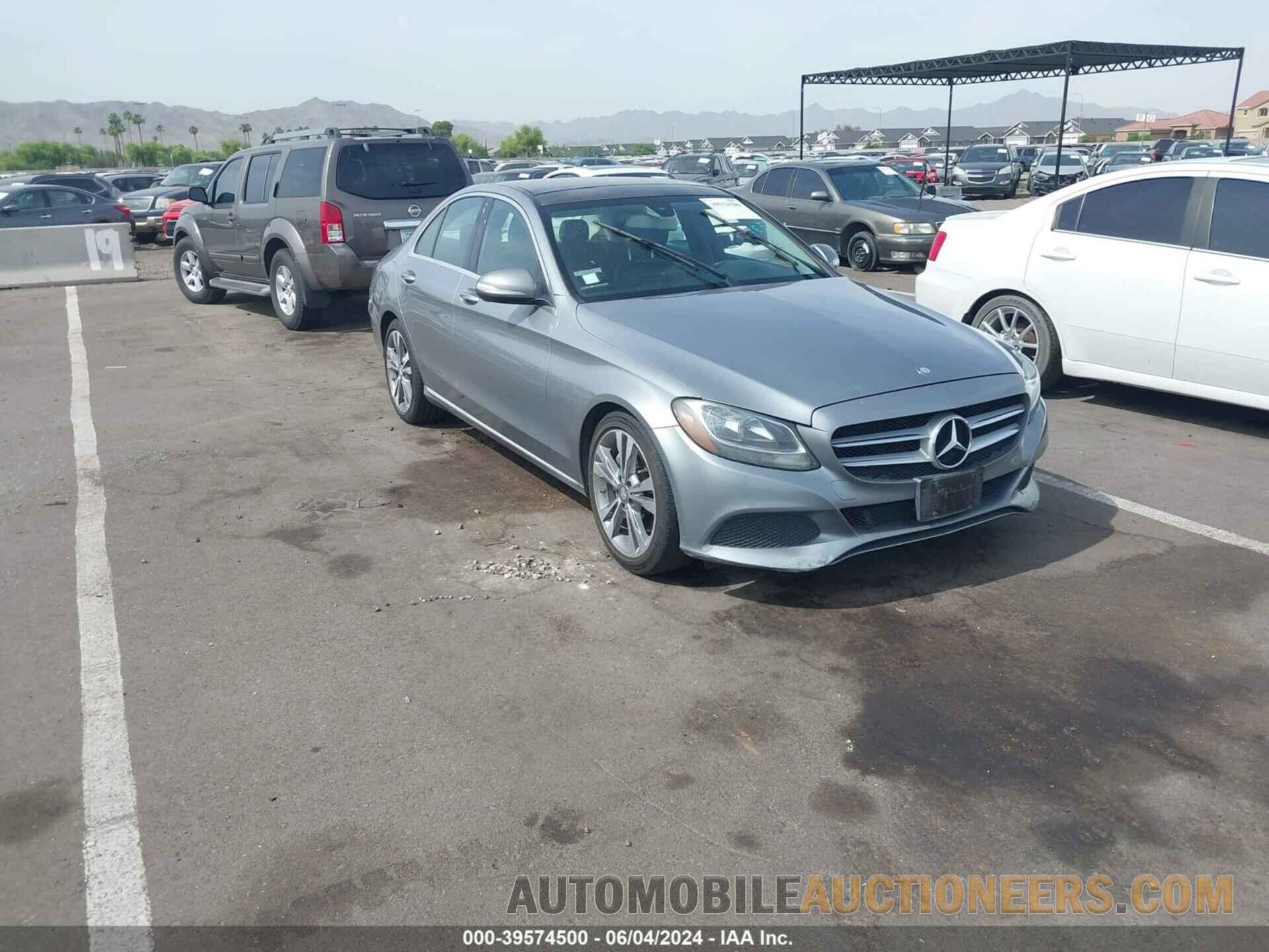 55SWF4KB8FU040043 MERCEDES-BENZ C 300 2015