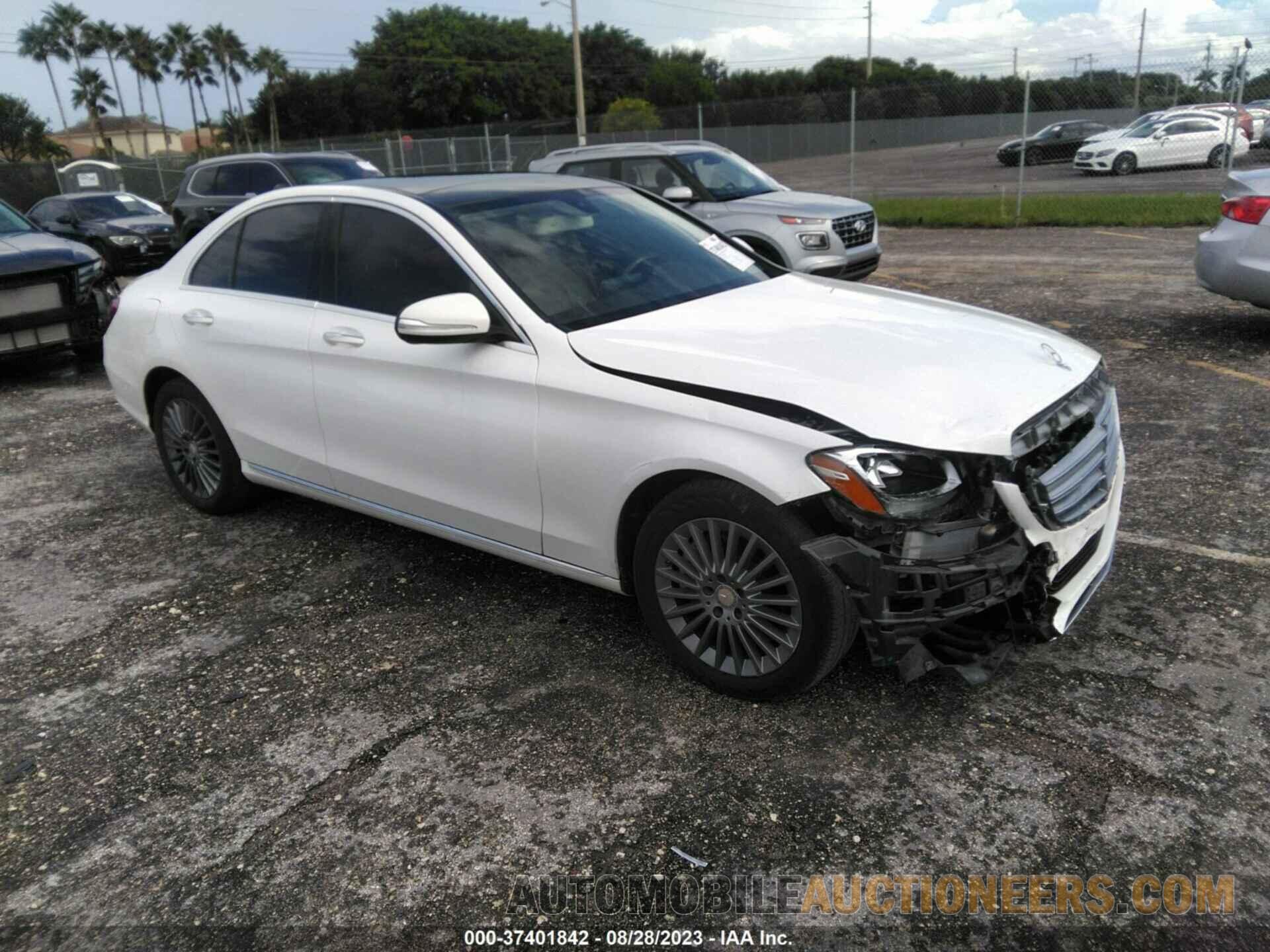 55SWF4KB8FU042486 MERCEDES-BENZ C 2015