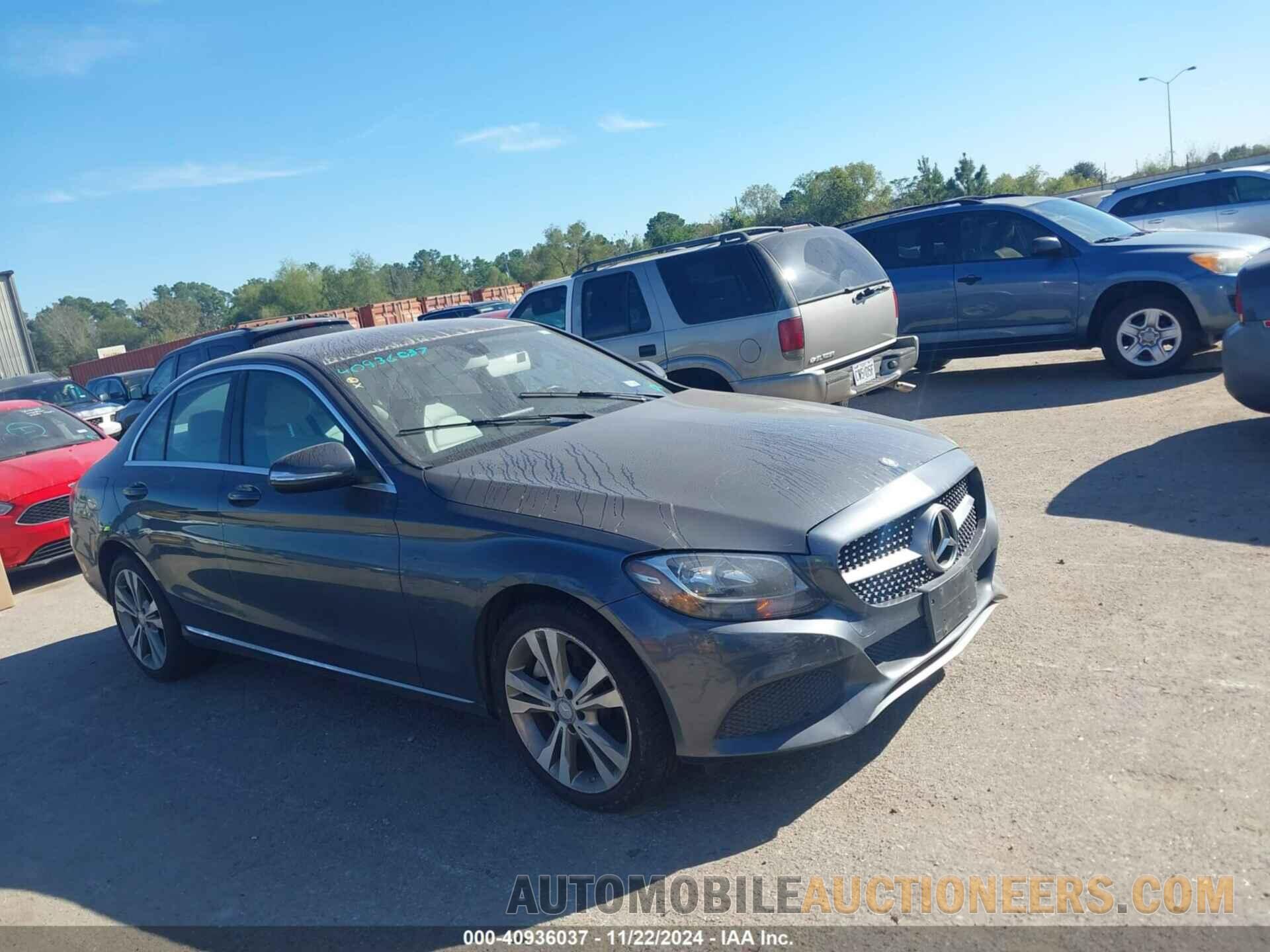 55SWF4KB8FU042648 MERCEDES-BENZ C 300 2015