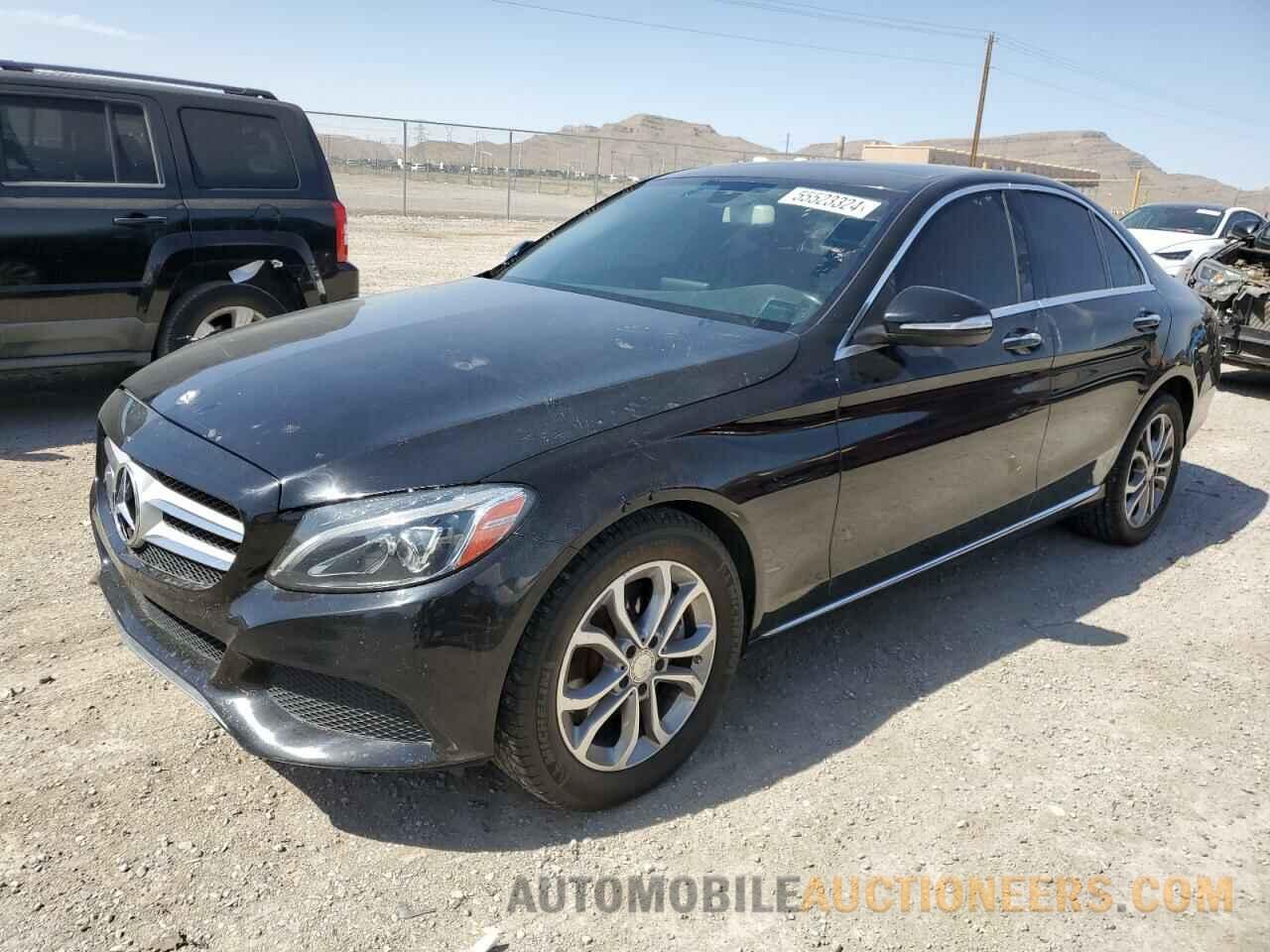 55SWF4KB8FU048045 MERCEDES-BENZ C-CLASS 2015