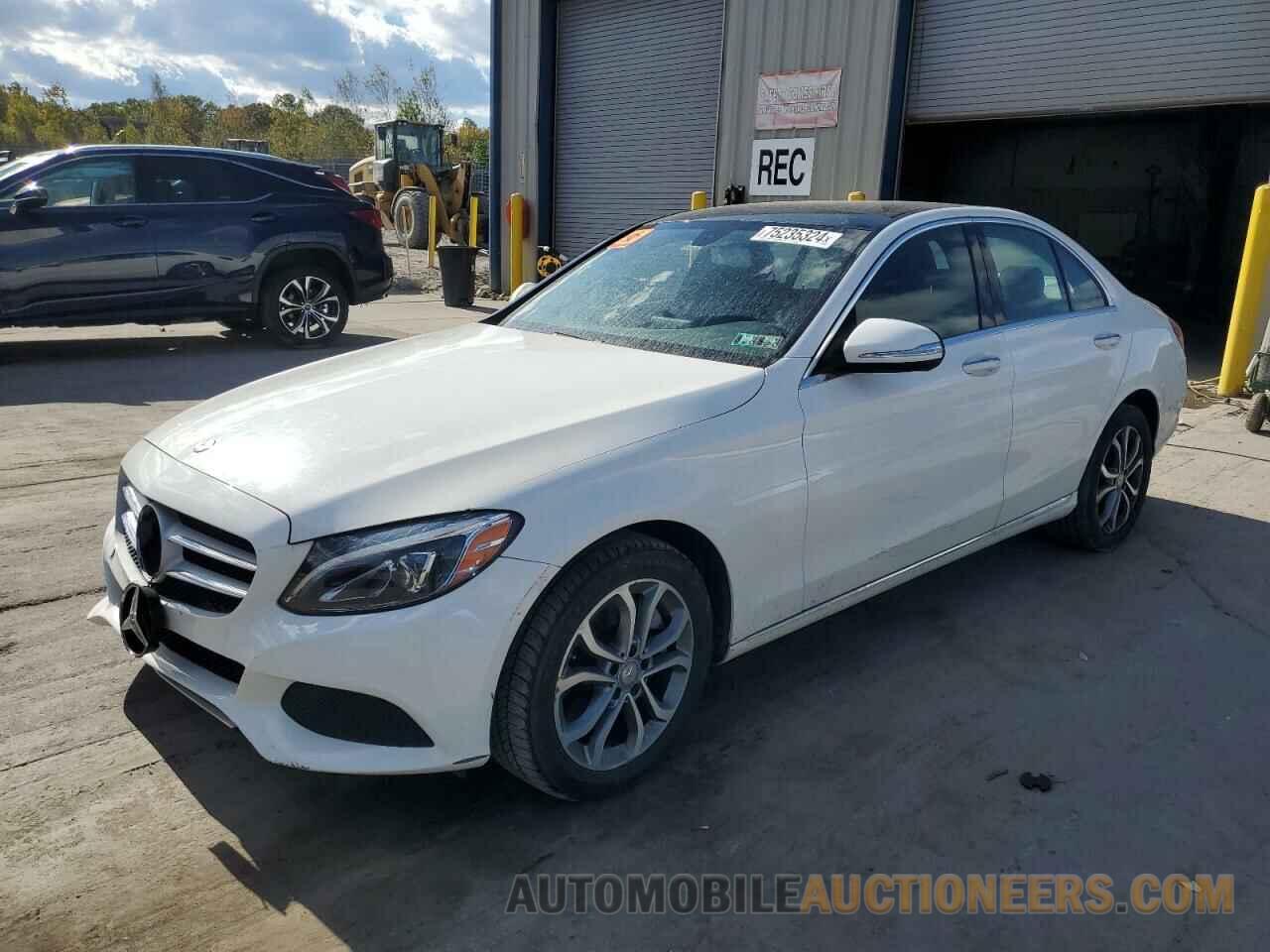 55SWF4KB8FU049101 MERCEDES-BENZ C-CLASS 2015