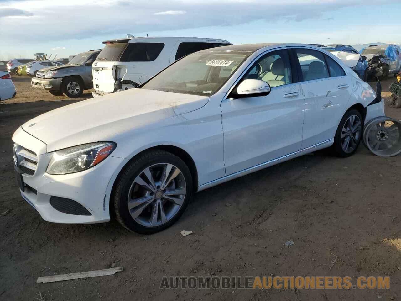 55SWF4KB8FU058168 MERCEDES-BENZ C-CLASS 2015