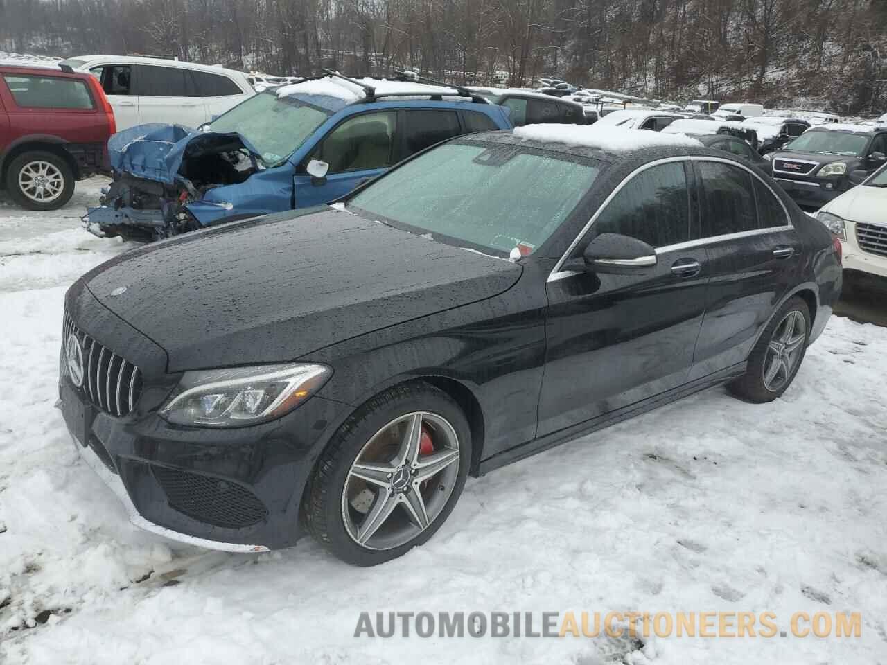 55SWF4KB8FU059496 MERCEDES-BENZ C-CLASS 2015