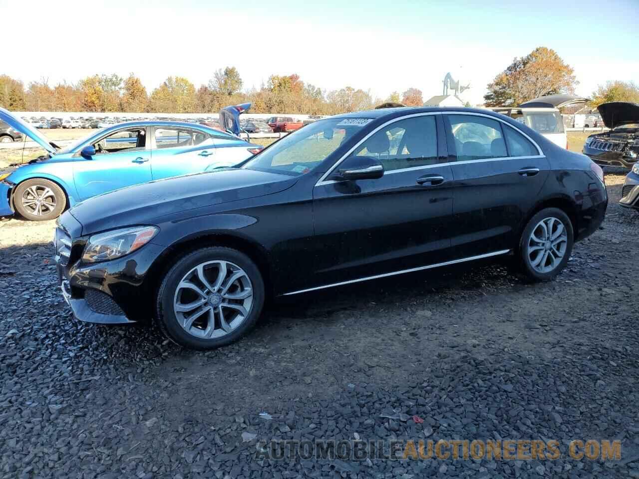 55SWF4KB8FU059675 MERCEDES-BENZ C-CLASS 2015