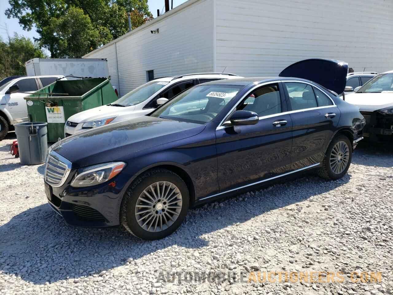 55SWF4KB8FU061667 MERCEDES-BENZ C-CLASS 2015