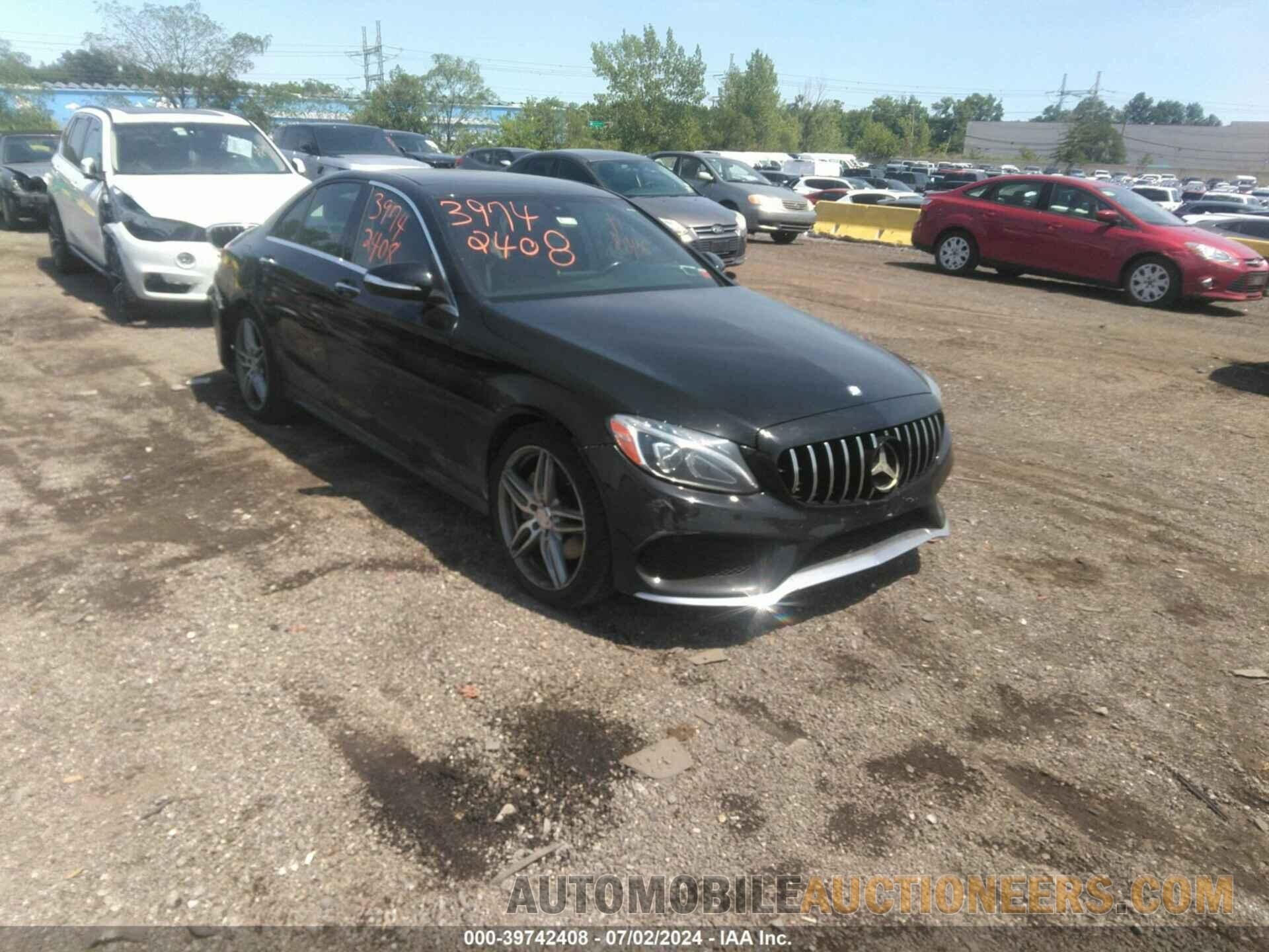 55SWF4KB8FU063936 MERCEDES-BENZ C 300 2015