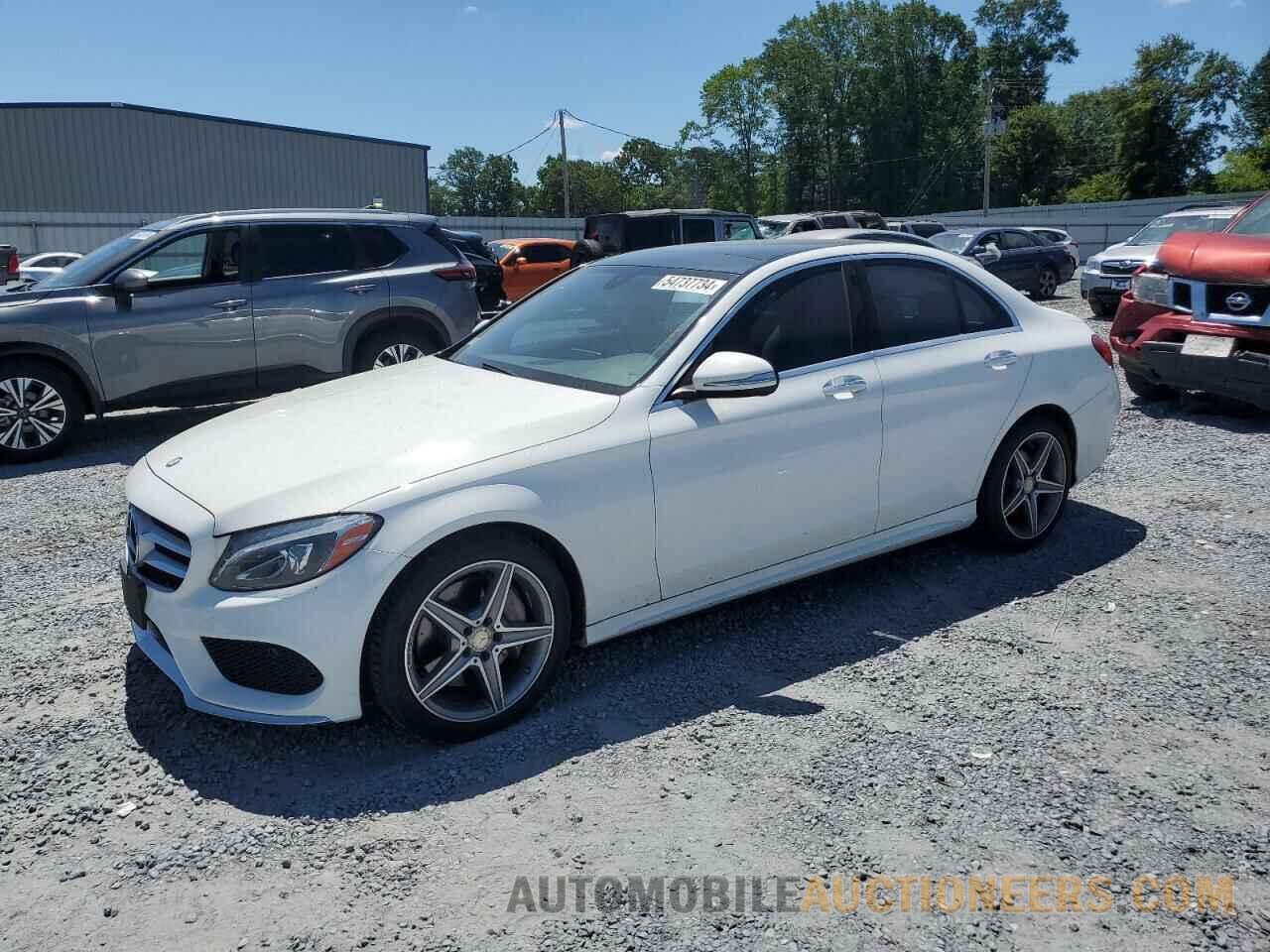 55SWF4KB8FU064049 MERCEDES-BENZ C-CLASS 2015