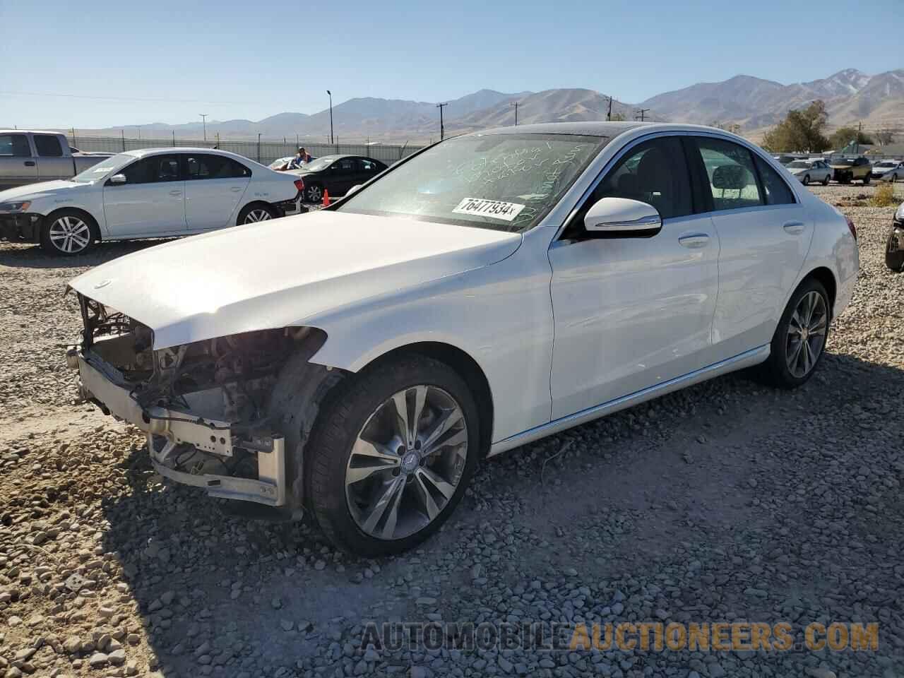 55SWF4KB8FU070644 MERCEDES-BENZ C-CLASS 2015