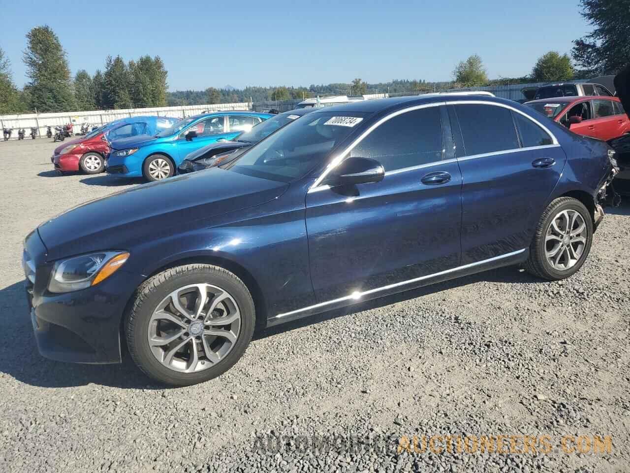 55SWF4KB8FU073740 MERCEDES-BENZ C-CLASS 2015