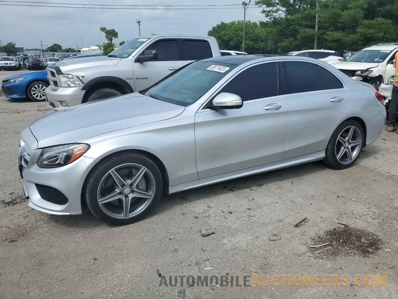 55SWF4KB8FU074290 MERCEDES-BENZ C-CLASS 2015