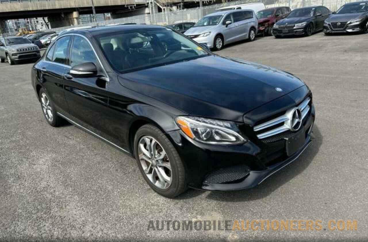 55SWF4KB8FU074547 MERCEDES-BENZ C-CLASS 2015