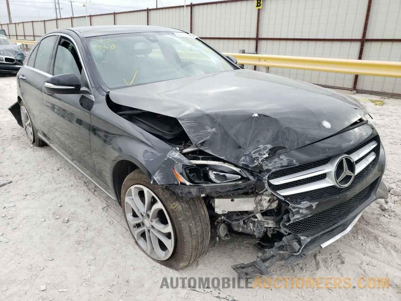 55SWF4KB8FU079876 MERCEDES-BENZ C-CLASS 2015